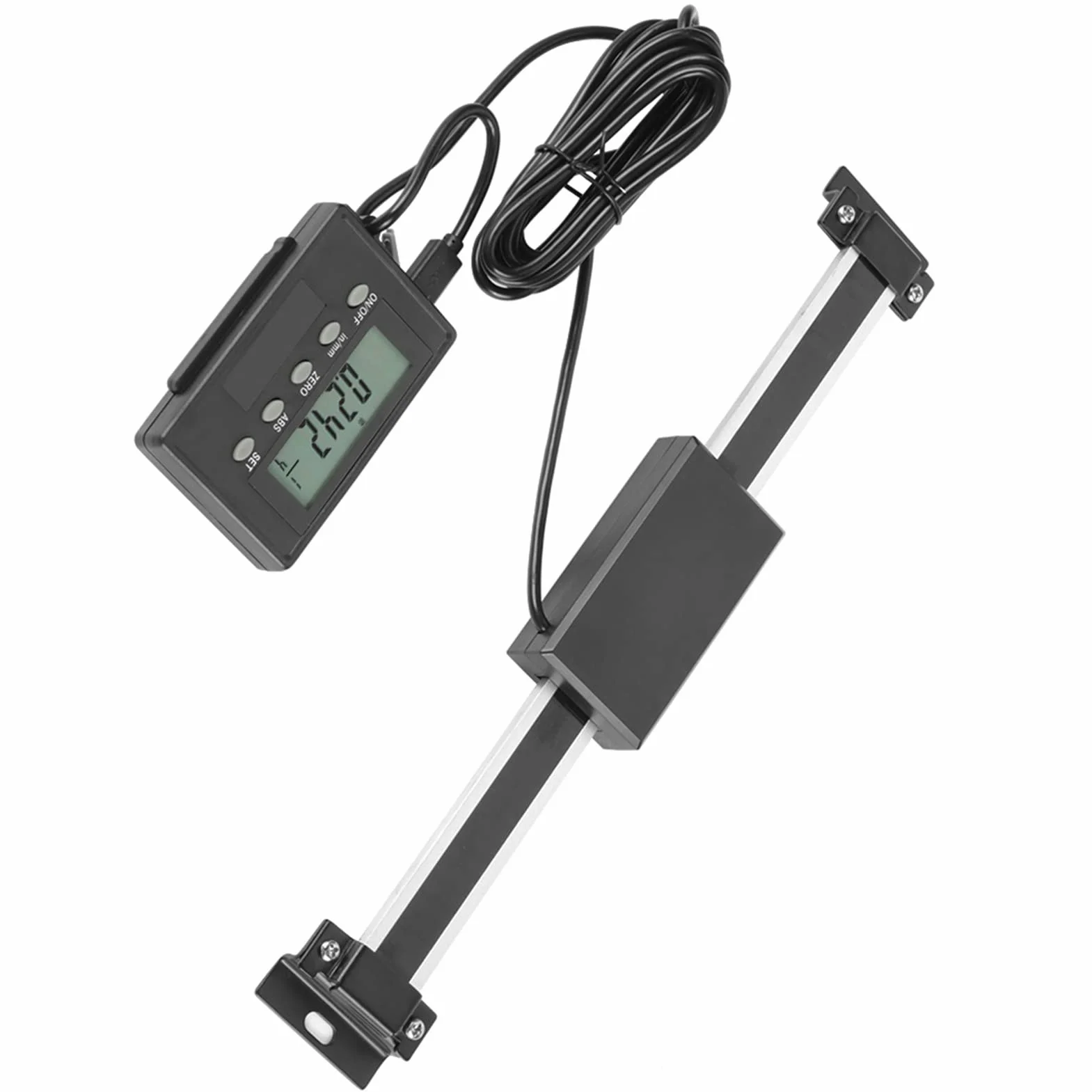 Lettura digitale, 0-150mm Digital Readout DRO Remote LCD per fresatrici o torni (0-150mm)