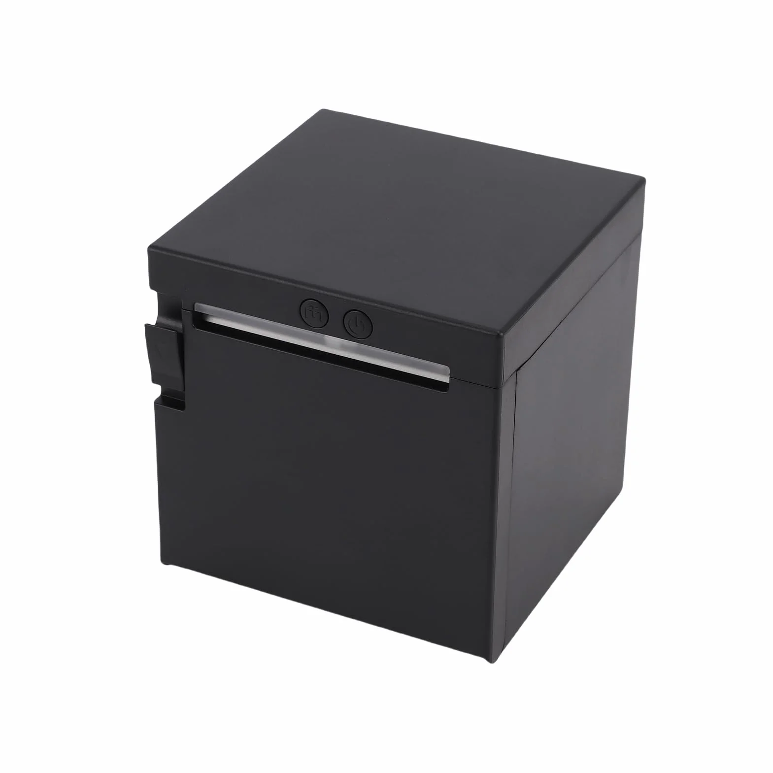 Bisofice Stampante a bond, 80 mm, stampante per ricevute POS supporta ESC/POS, taglio automatico (260 mm/s, USB+WiFi+Ethernet)