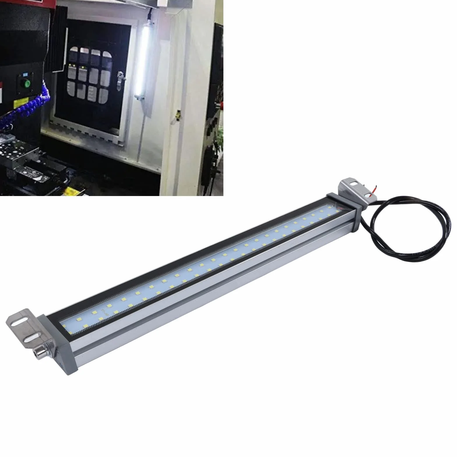 Lampada da Lavoro a Led, Tubo a Prova Industriale Leggero 24V Tubo 24V 12w Tubo 12w Tubo Led Sorgente Bianca IP67 Esplosione Impermeabile