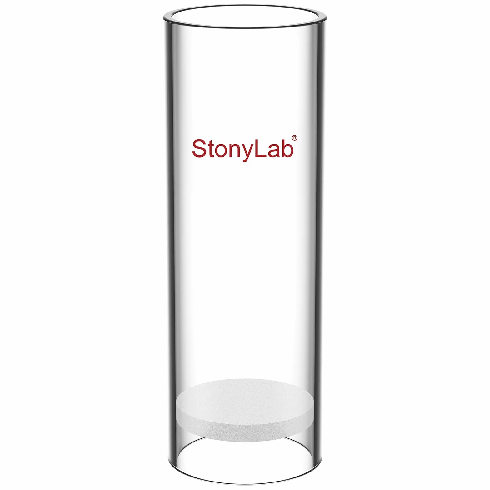 stonylab Ditale per Estrazione in Vetro, Media Porosità Ditale per Estrazione in Vetro Borosilicato con 30 mm DI 35 mm OD e 100 mm di Altezza per Apparato di Estrazione Soxhlet