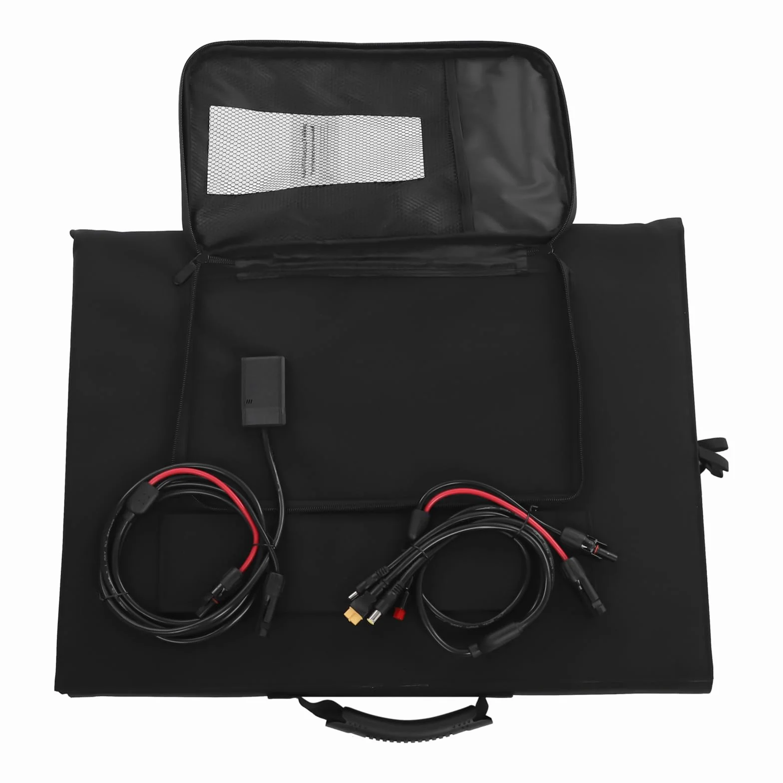 300 W, pannello solare pieghevole, portatile, ricarica rapida per più dispositivi con adattatore multifunzione 4 in 1, per campeggio, escursioni e avventure all'aria aperta