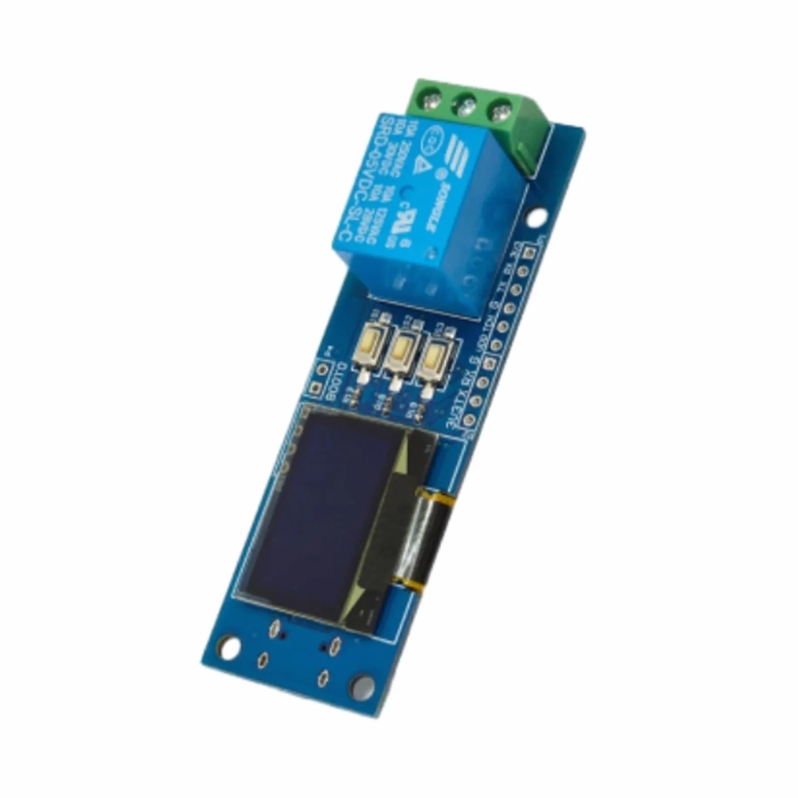 Modulo relè PLC Scheda STM32 con display OLED a semiconduttore capacitivo a modulo relè singolo for impronte digitali ZW101