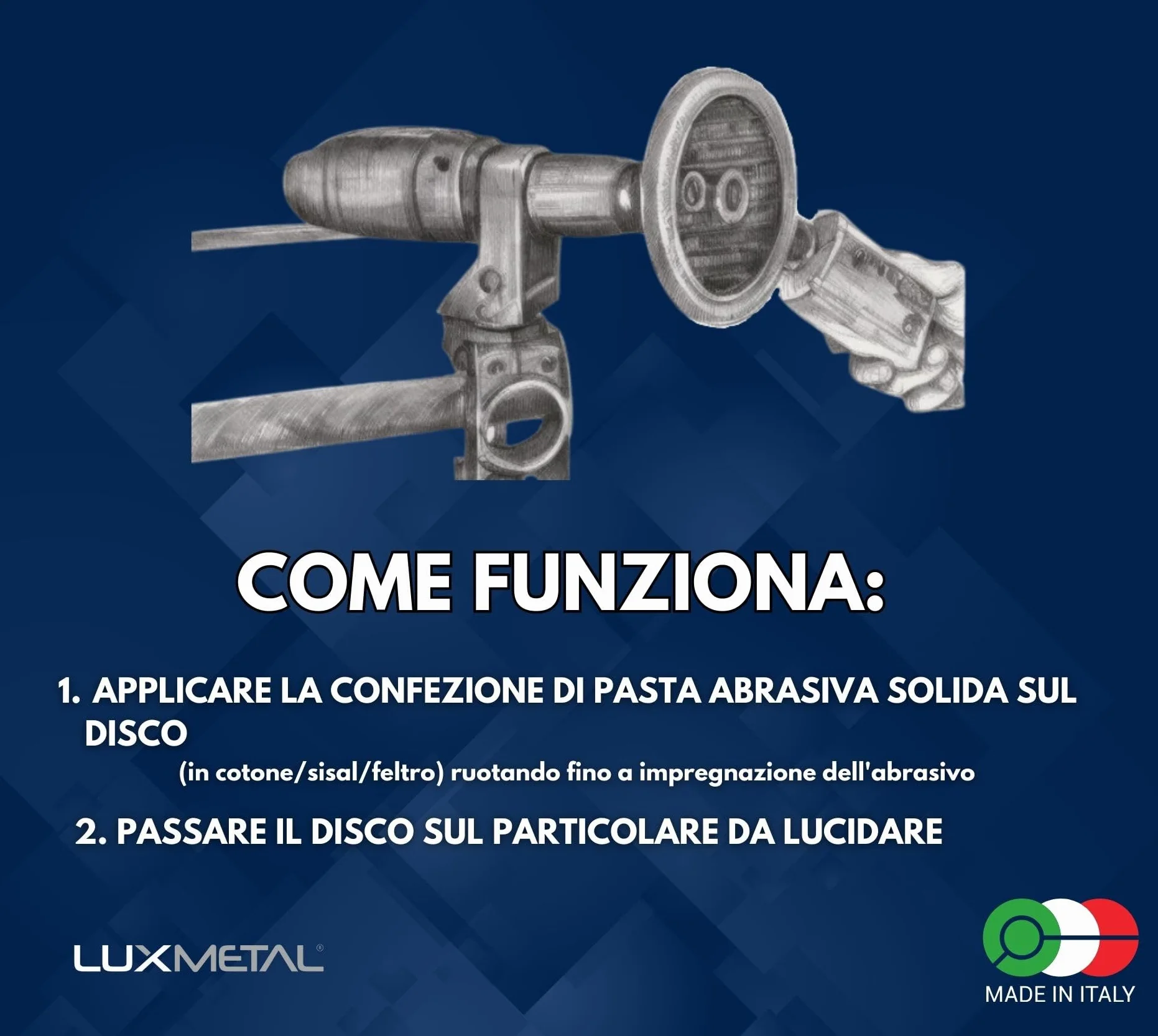 Lux Metal - Pasta Abrasiva PL1 300 gr Fine Lucidare Plexiglass Trasparente Lucidatura Plastica Policarbonato Rimuovi Graffi Plastica pasta abrasiva lucidante plexiglass Rinnova Fari Auto
