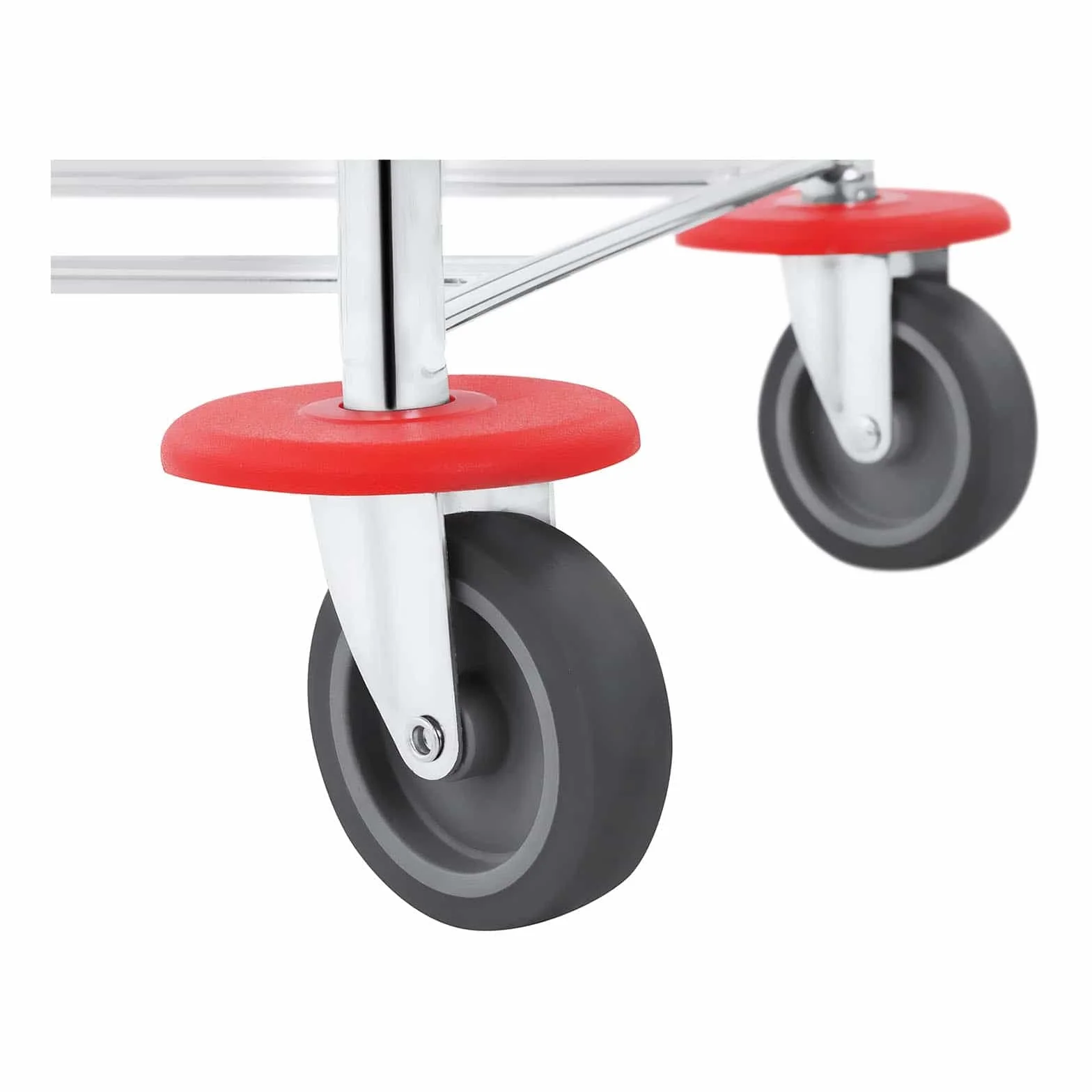 Secchio Lavapavimenti Professionale Con Strizzatore Secchio per Pavimento UNICLEAN 3 (2 Secchi, 48 L, Acciaio Cromato, Blu, Rosso)