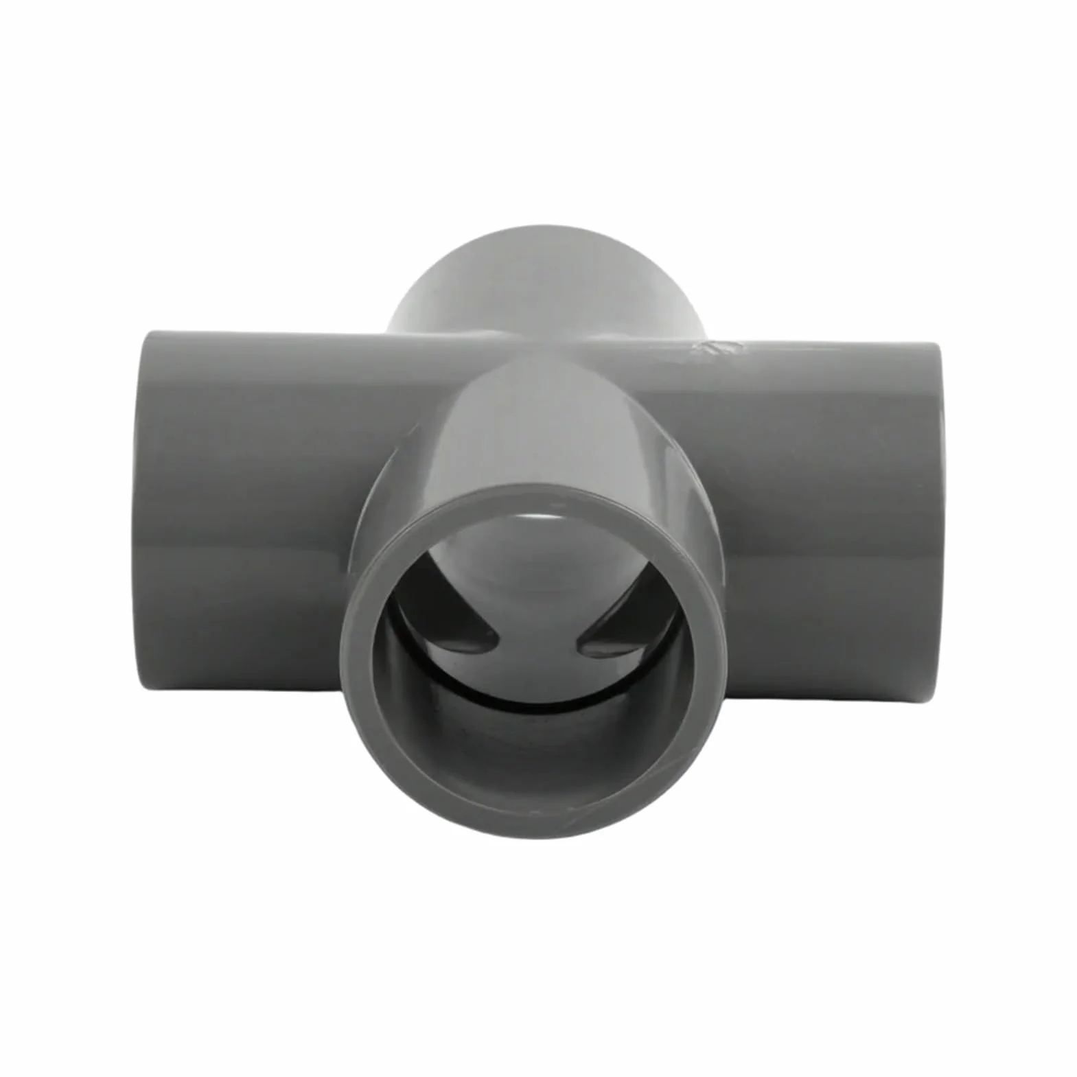 1/5 pezzi ID 20/25/32/40/50 mm connettori a croce a 4 vie for irrigazione da giardino, adattatore industriale for tubi dell'acqua, parti for acquari, giunto for tubi(I.D 50mm,5 pieces)