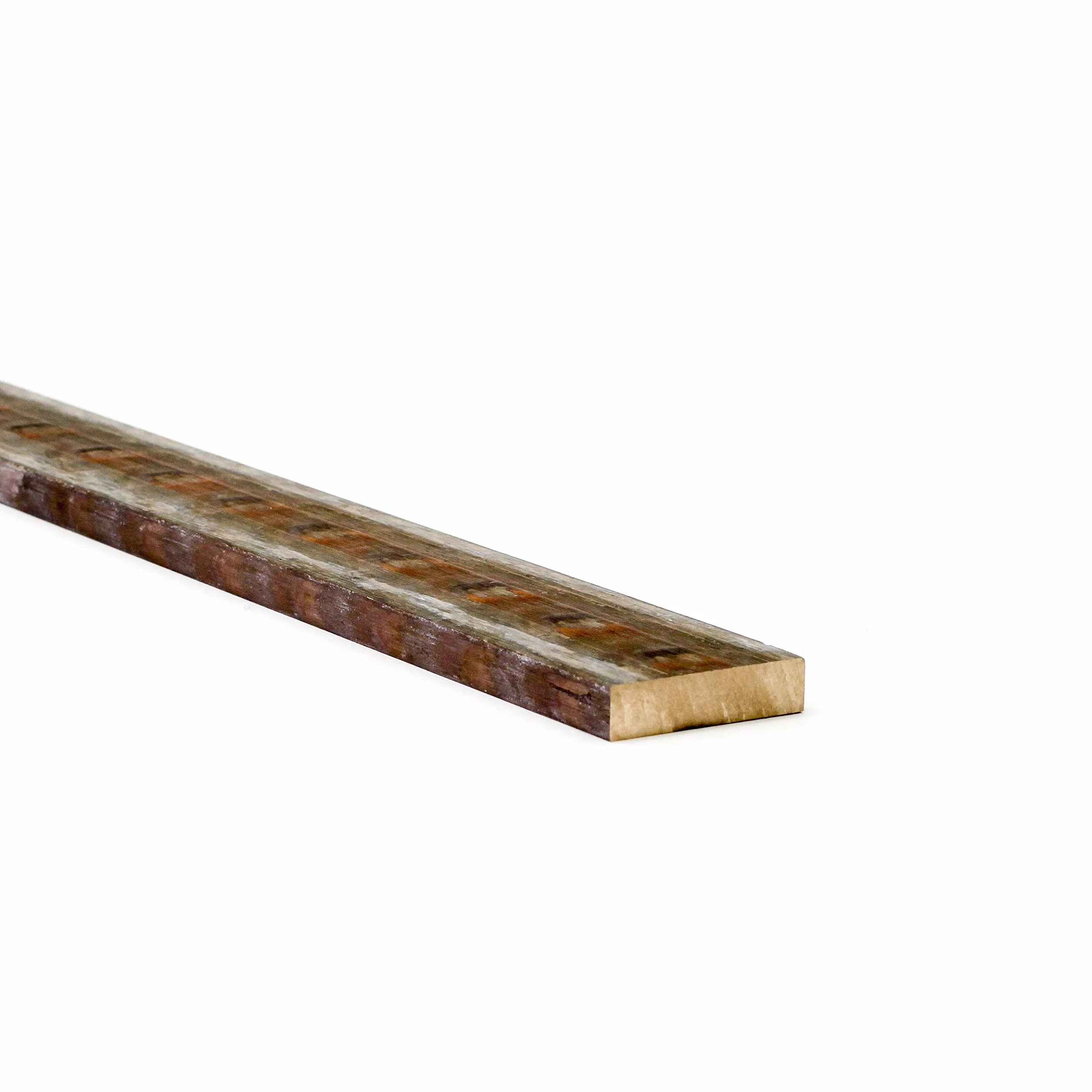 Asta piatta in bronzo, materiale piatto, 52 x 18 x 250 mm