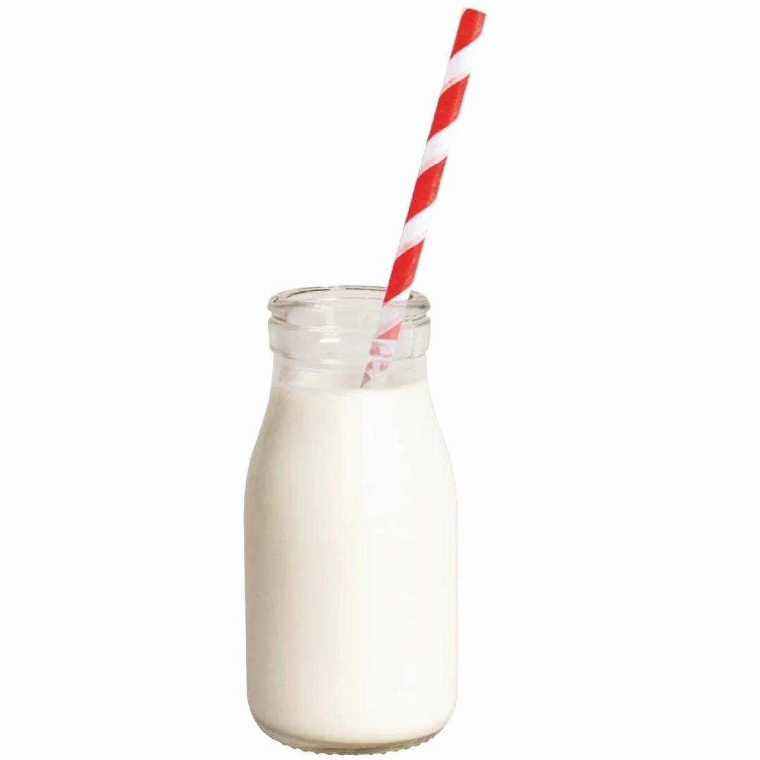 Olympia 198,4 gram mini bottiglie di latte 200 ml in vetro