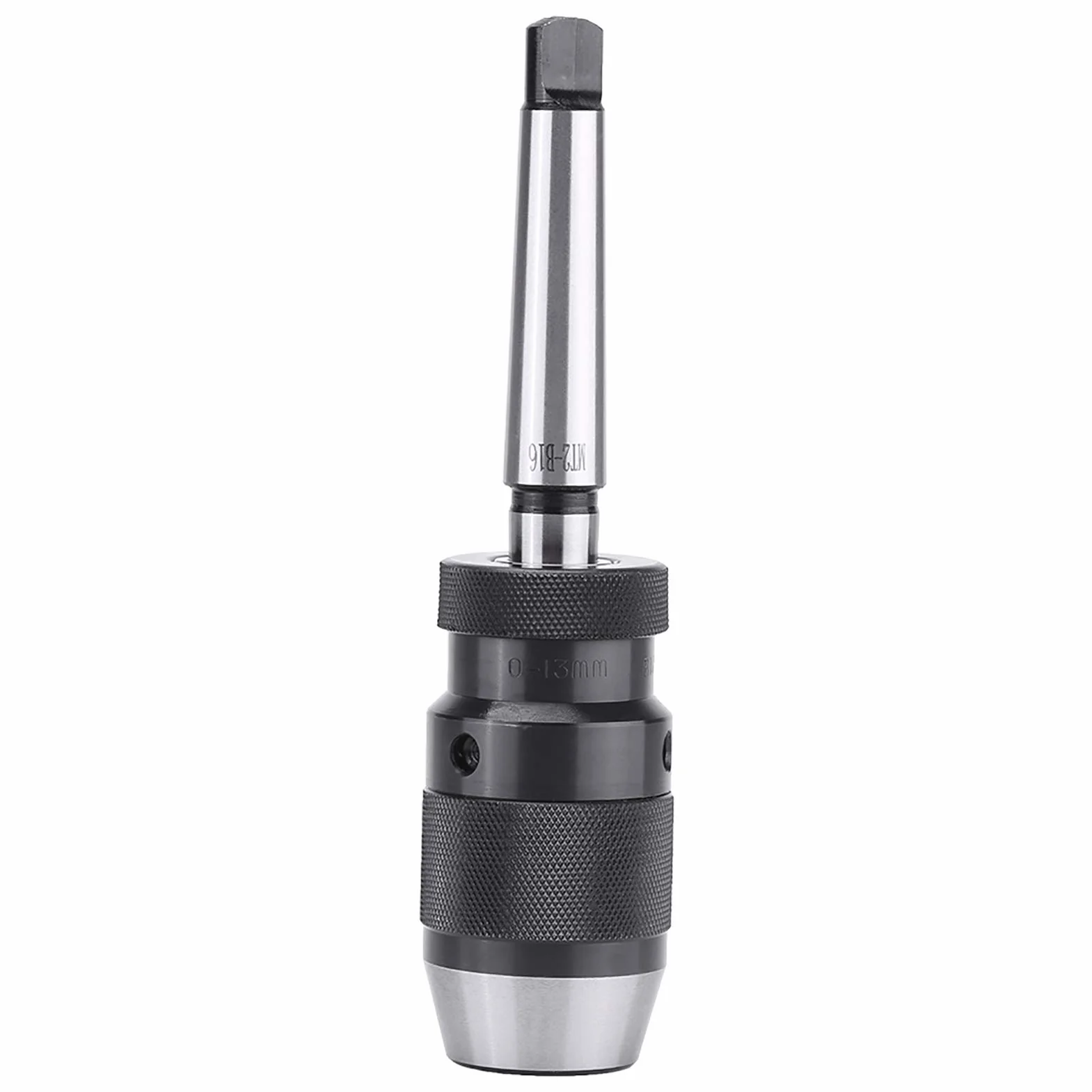 1pc 0-13mm 1/2"acciaio auto-serraggio tornio senza chiave trapano mandrino e albero