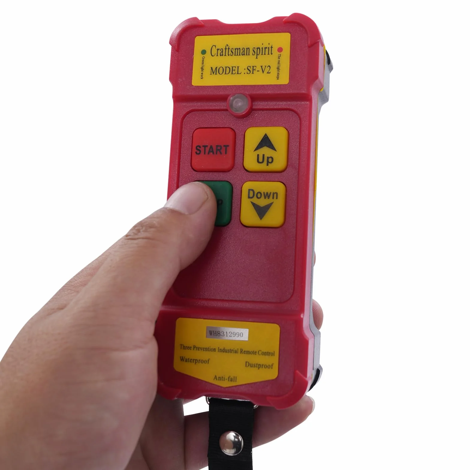 Verricello elettrico 250 kg – 12 m di altezza di sollevamento, cavo elettrico con braccio girevole e telecomando radio 550 W, rivestimento elettrico sicuro per garage cantieri e magazzini (supporto