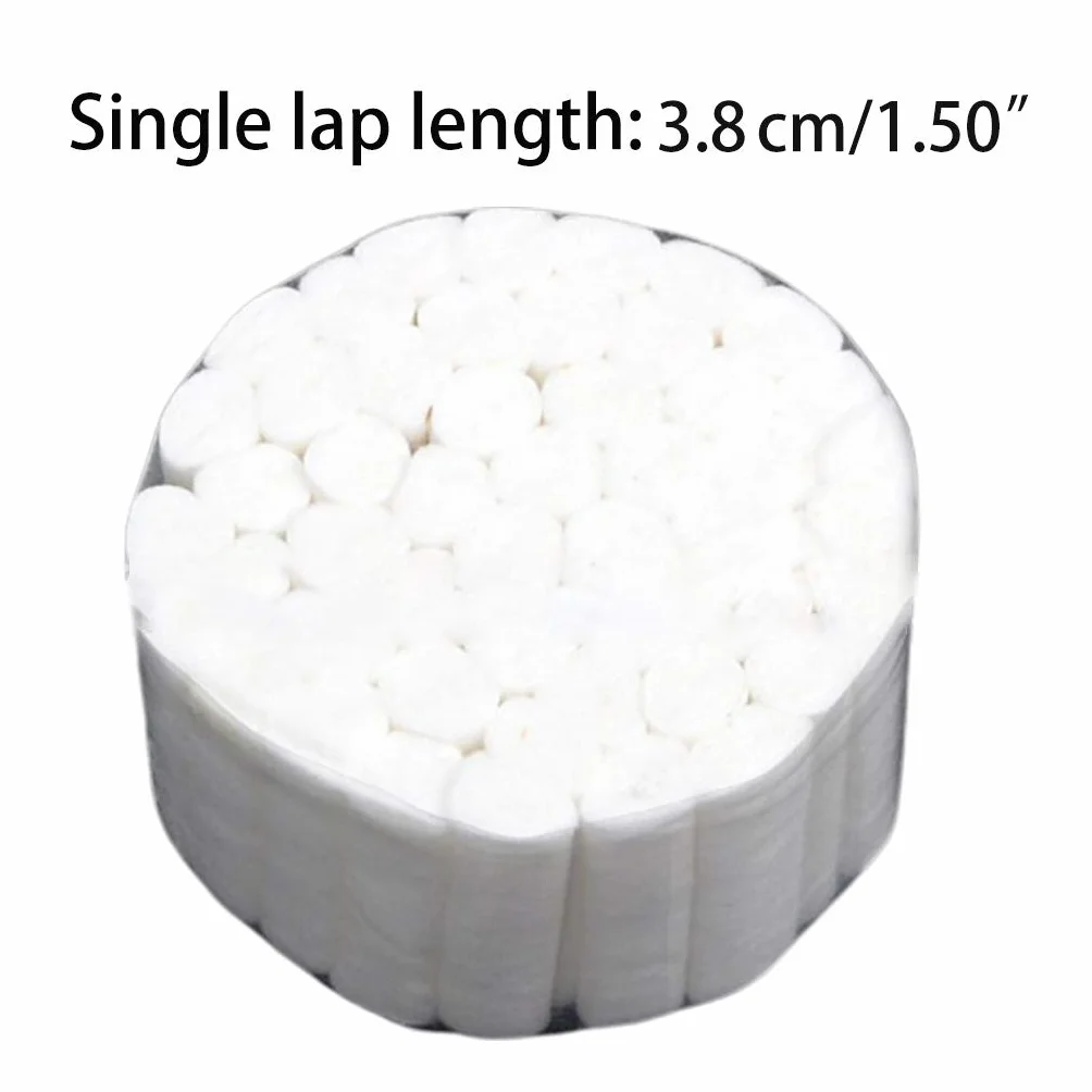 Il cotone dentario bianco 50Pcs Rolls alto assorbente non sterile