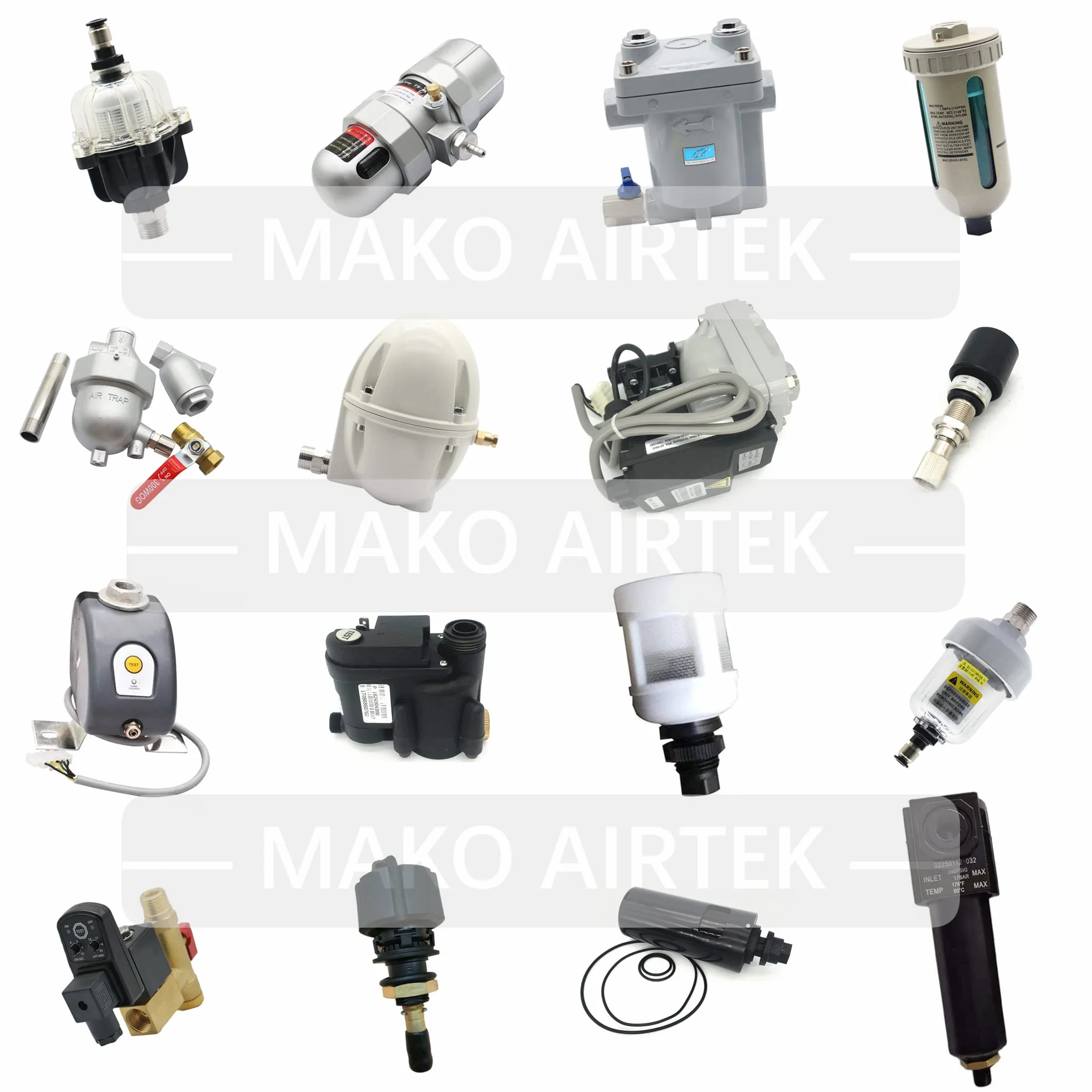 Kit filtri compatibili con Atlas Copco (6221372850 6211472550 6211473950)
