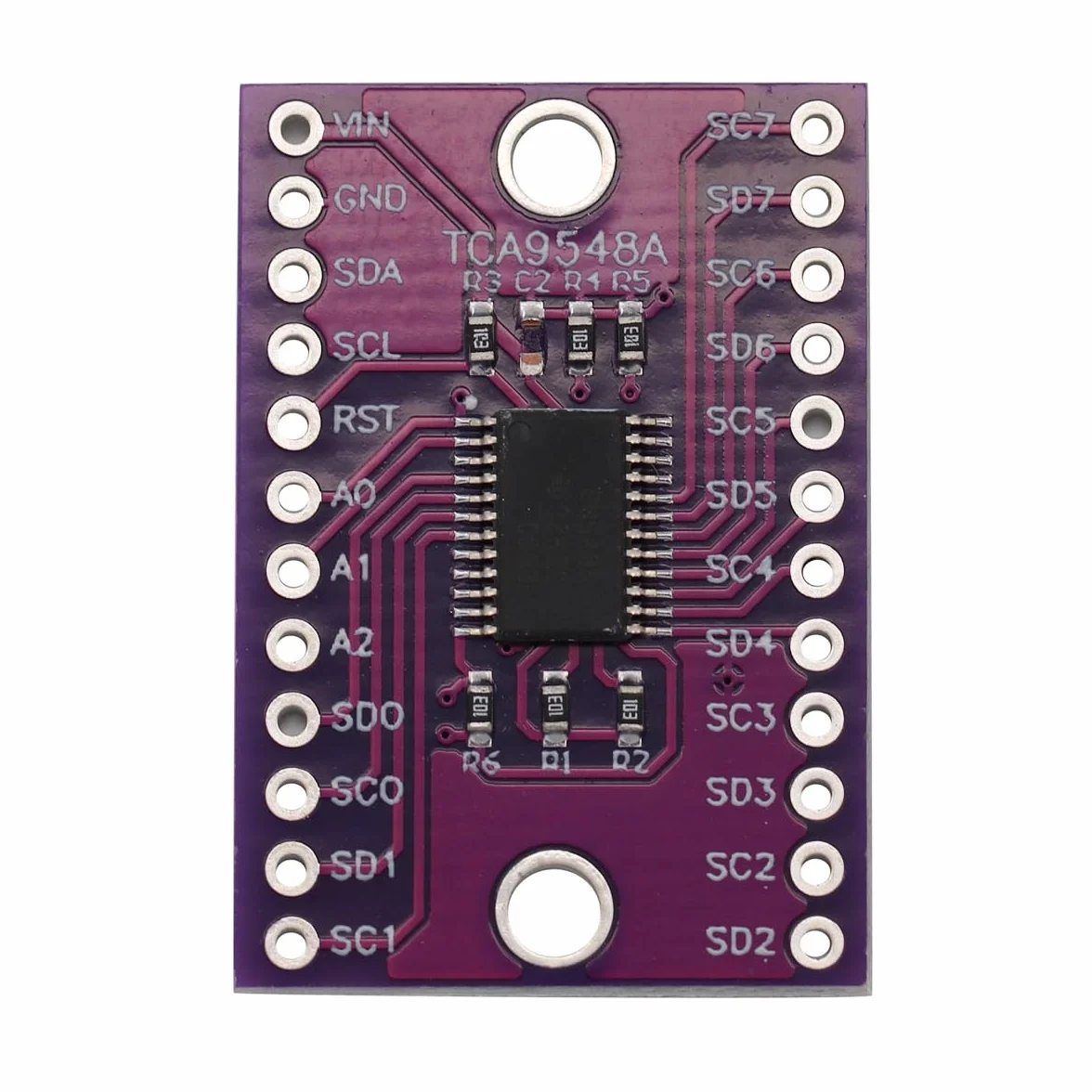 TCA9548A I2C IIC Modulo scheda breakout multiplexer Scheda di sviluppo espansione 8 canali Scheda di espansione per Arduino (2 pezzi)