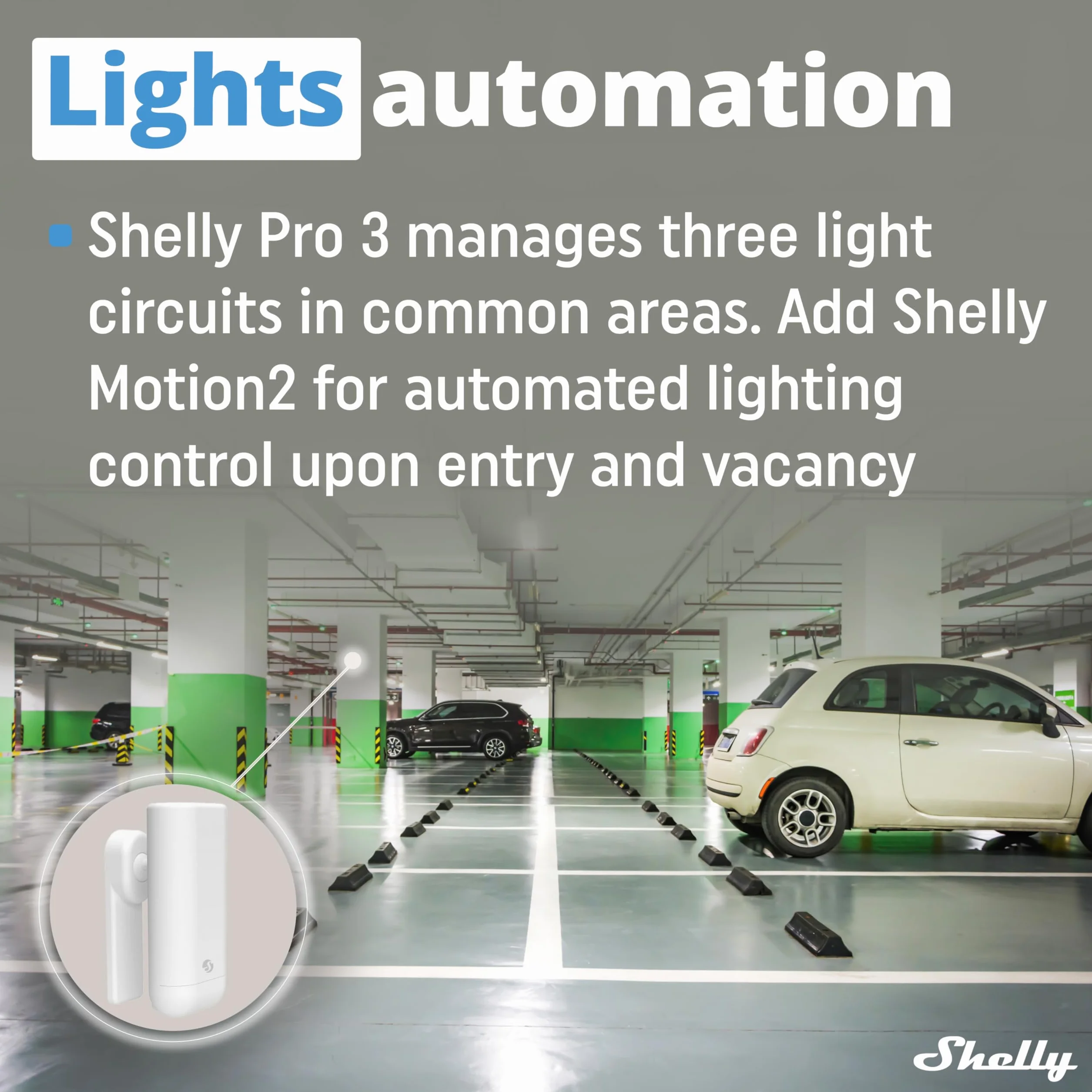 Shelly Pro 3 - Wi-Fi & LAN Smart Relè Interruttore, Mono & Trifase, 3 Canali, 16A, Contatti Puliti, Porta Garage & Cancelli, Luci & Riscaldamento Telecomando, Guida DIN, Domotica, Nessun Hub Richiesto