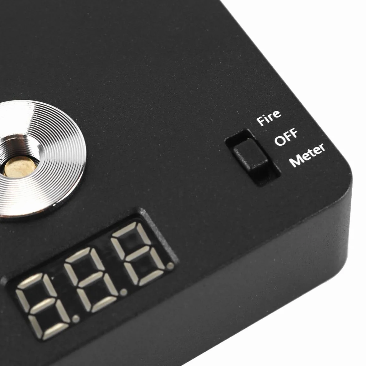 Gorise 521 Mini Tab V3 Ohmmetro Digitale Tester di Resistenza della Bobina per Gamma di Costruzione di Sigarette Elettroniche 0,01-9,99ω Compatibile con Batterie 18650 Kit di Fissaggio Bobina Compatto