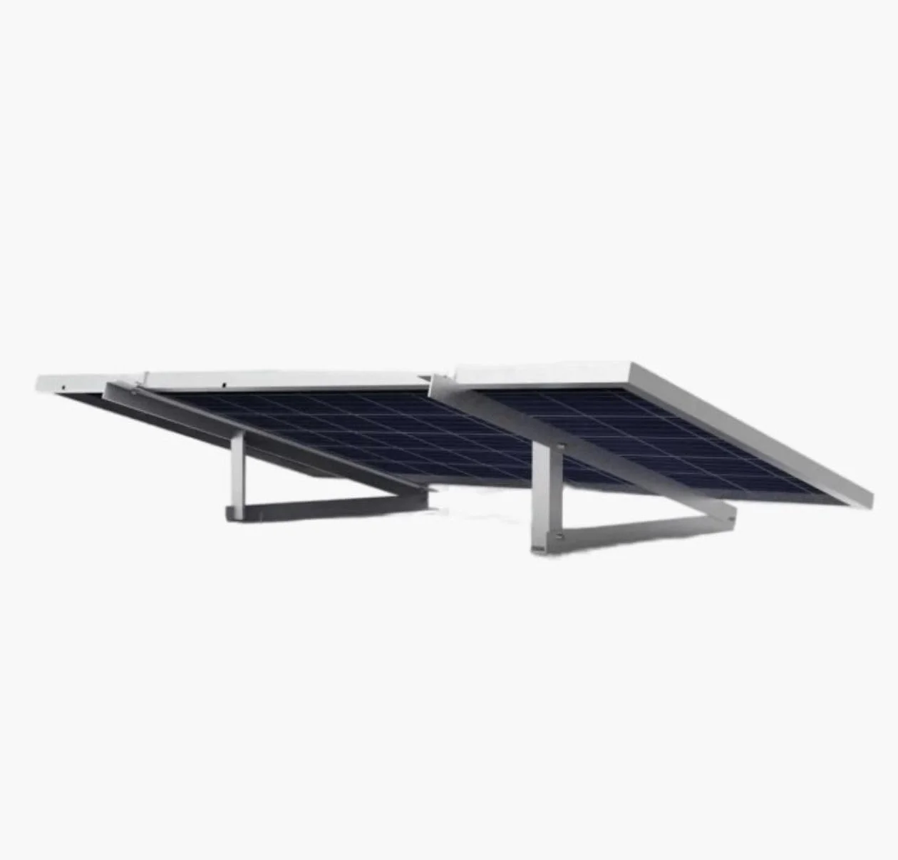 Kit Fotovoltaico per Balcone 820W, Inverter Micro 800W, Grigio Argento, WLAN