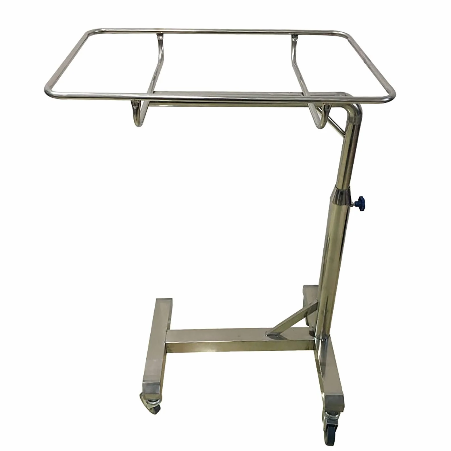 Carrelli Carrello di Rotolamento Attrezzatura Medica dello Strumento, Altezza Regolabile 30-43 Pollici, Carrello Portavassoi Chirurgico in Acciaio Inossidabile, per Sala Operatoria