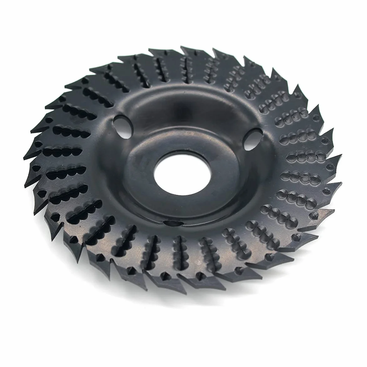 Disco per Intaglio del Legno, 1 Pezzo Dischi Lamellari 28 Denti 4 1/2 per Smerigliatrice Angolare Accessori per Smerigliatrice Angolare con Mola per Legno 28 Denti per