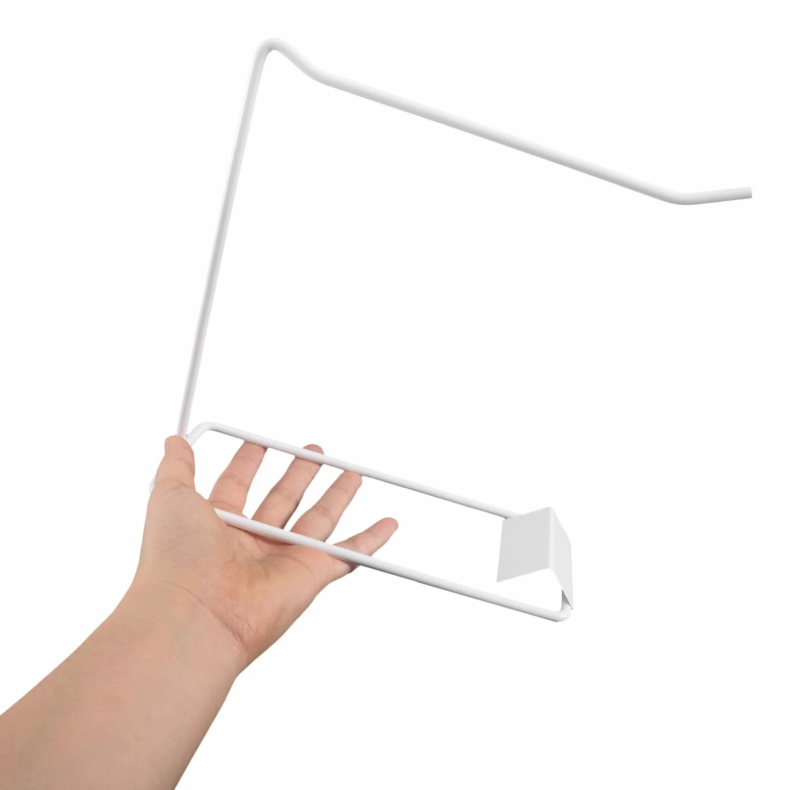 Organizer per gioielli in metallo bianco: espositori per unghie, porta campioni smalto gel