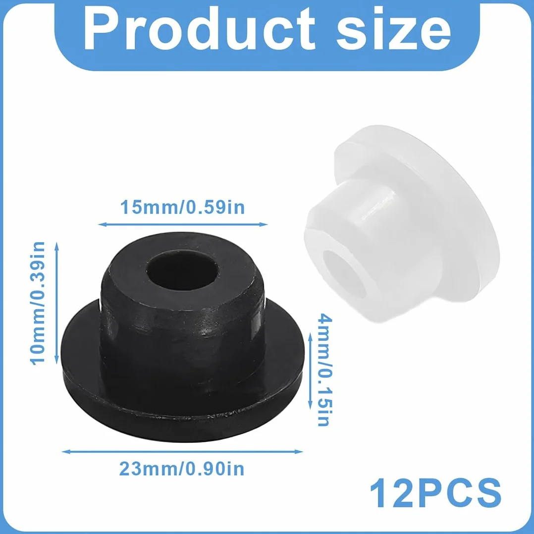 12 Pezzi Tappi in Silicone ad Alta Temperatura
