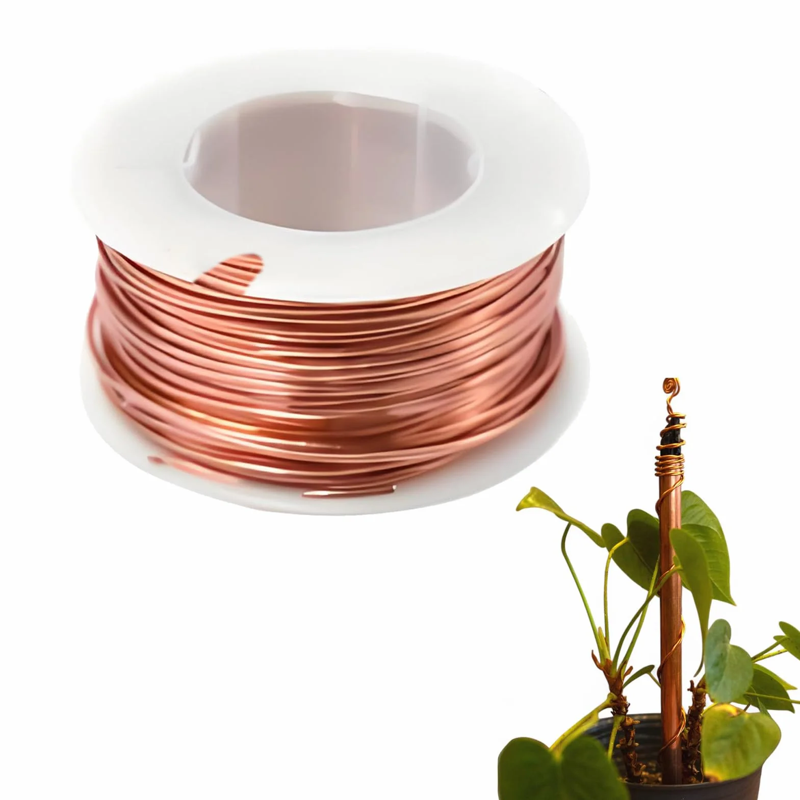 Filo di rame, filo di rame lacca, filo di rame, filo di rame da 0,2 mm x 10 m, valore della temperatura naturale, ampiamente utilizzato per trasformatori, induttori