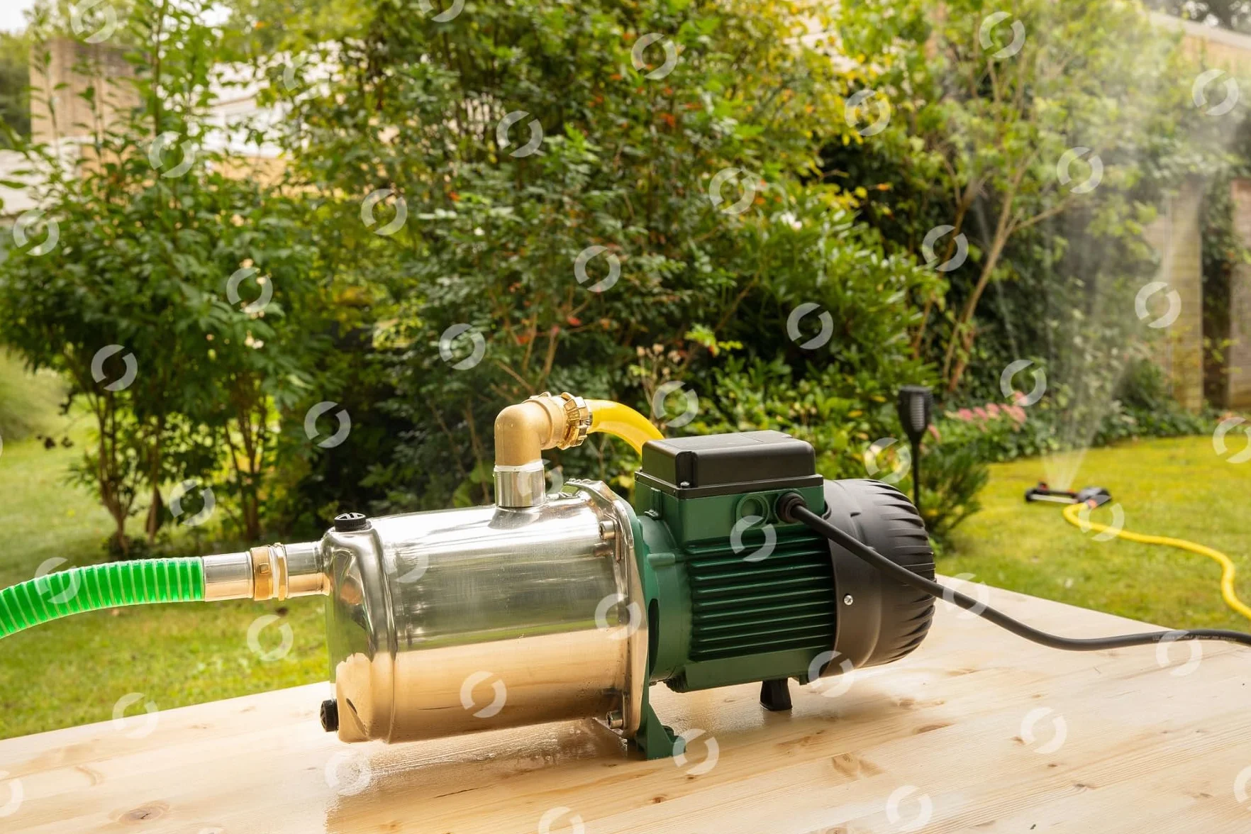 Pompa per irrigazione DAB EuroInox 40/50 M + tubo di aspirazione