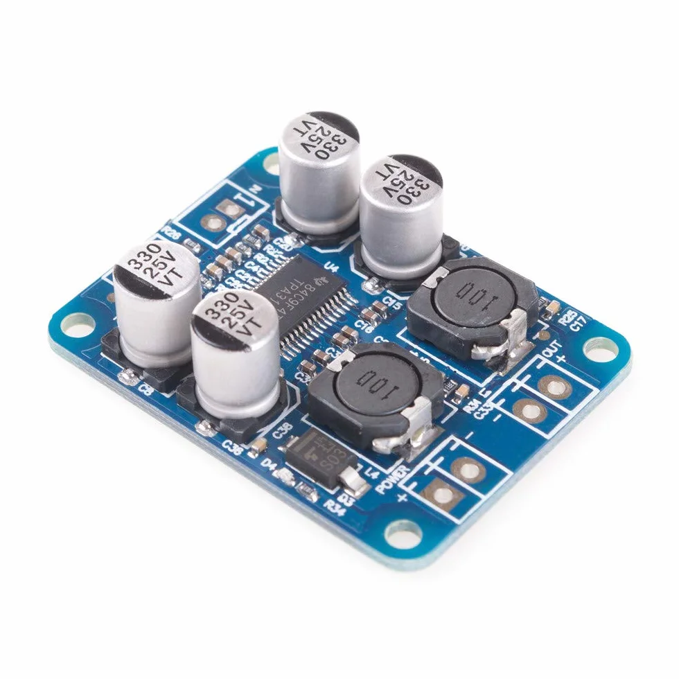 TPA3118 PBTL 60W DC 8-24V Mono Digital Audio Amplifier Board AMP Module Chip 1X60W 4-8 Ohms Replace TPA3110 For Arduino