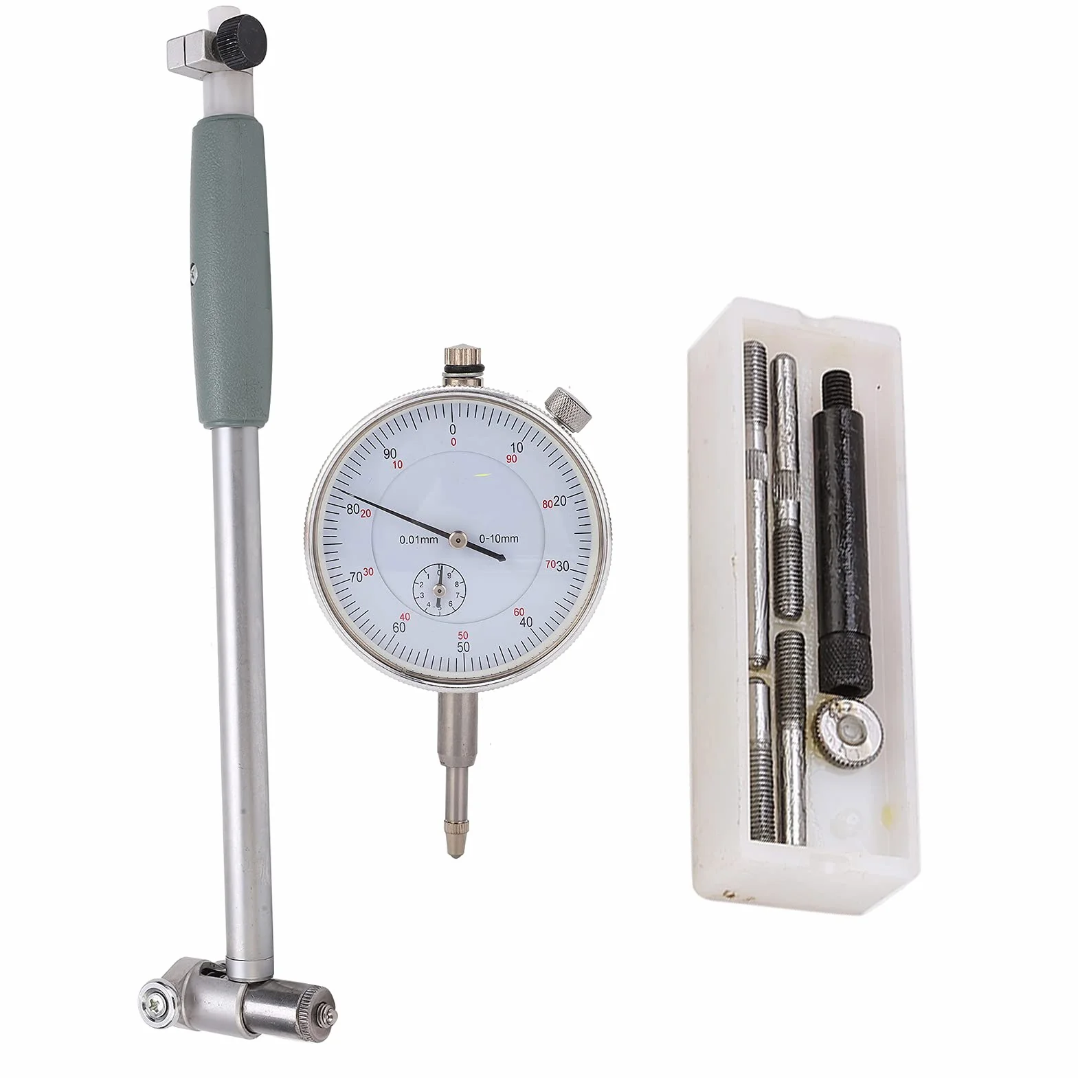 Misuratore di alesatura del quadrante Misuratore di alesatura del quadrante Kit di strumenti per la misurazione dell'indicatore del diametro di 50-160 mm