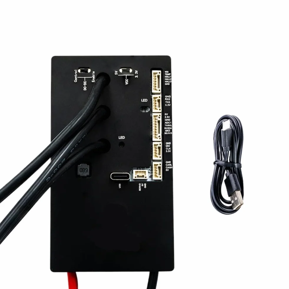 Regolatore di velocità VESC 75100 V2 84V 100A con PCB in alluminio compatibile con skateboard scooter ebike(MKSESC 75100 V2)