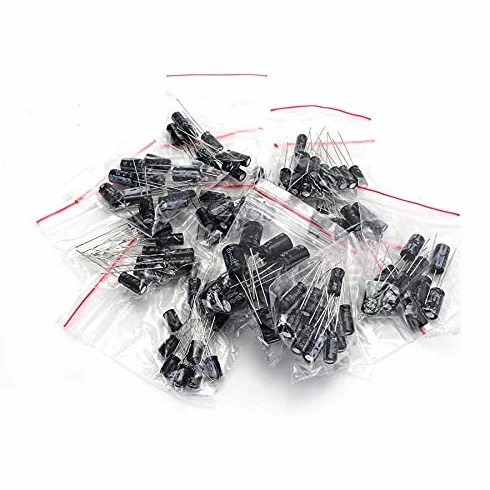 SAITOM diodo Condensatore elettrolitico Kit ceramico Resistore LED diodi Set Pacchetto Transistor Assortimento Fai-da-Te Kit di componenti elettronici con Scatola