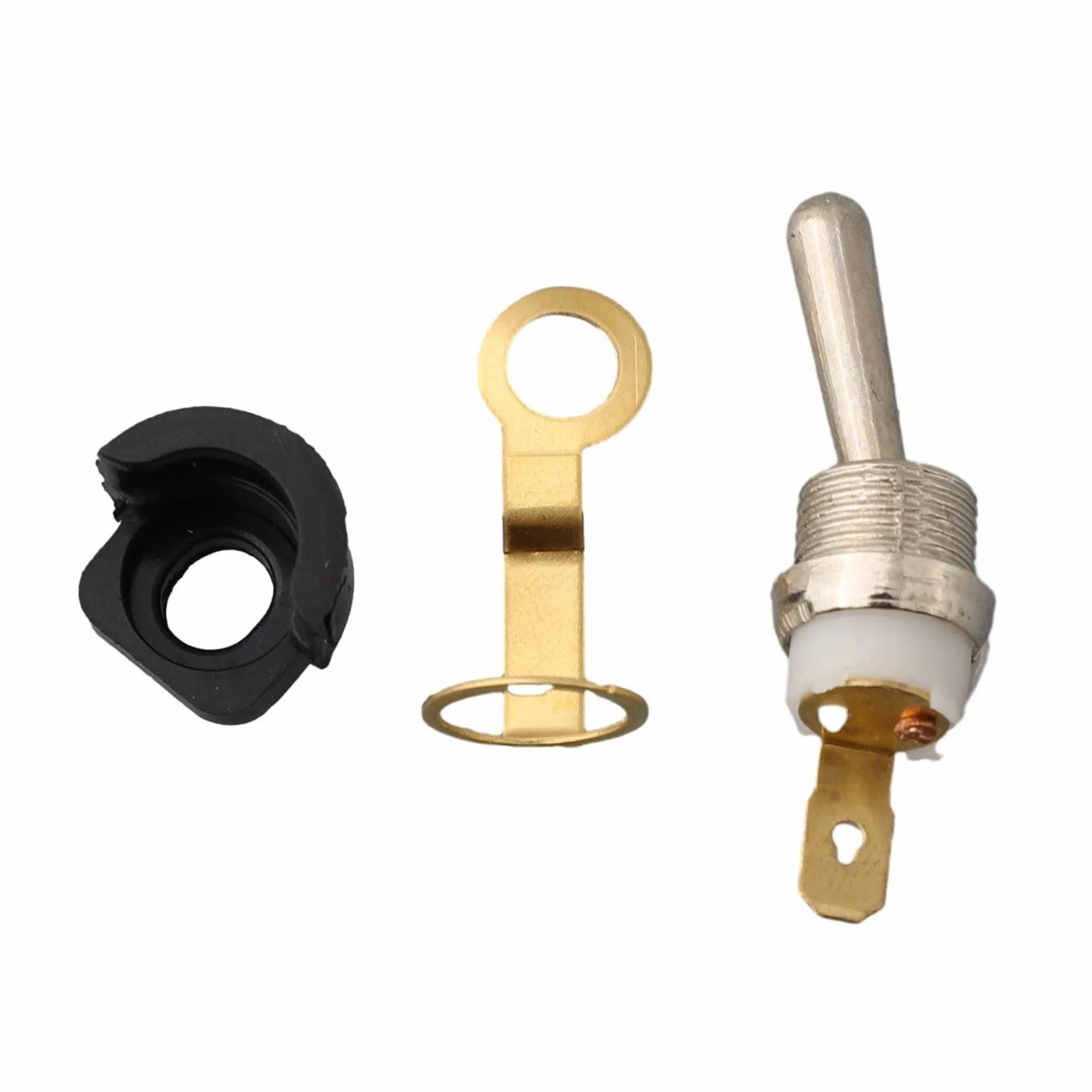 Kit interruttore on/off per motosega con boccola adatto per modelli cinesi 4500 5200 5800, sostituzione diretta per manutenzione utensili elettrici