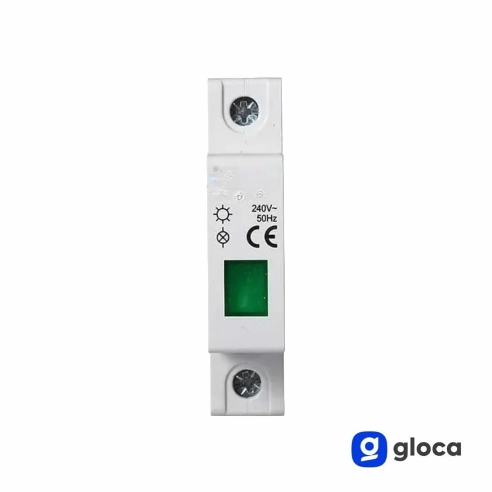 Indicatore Luminoso Modulare Verde gloca