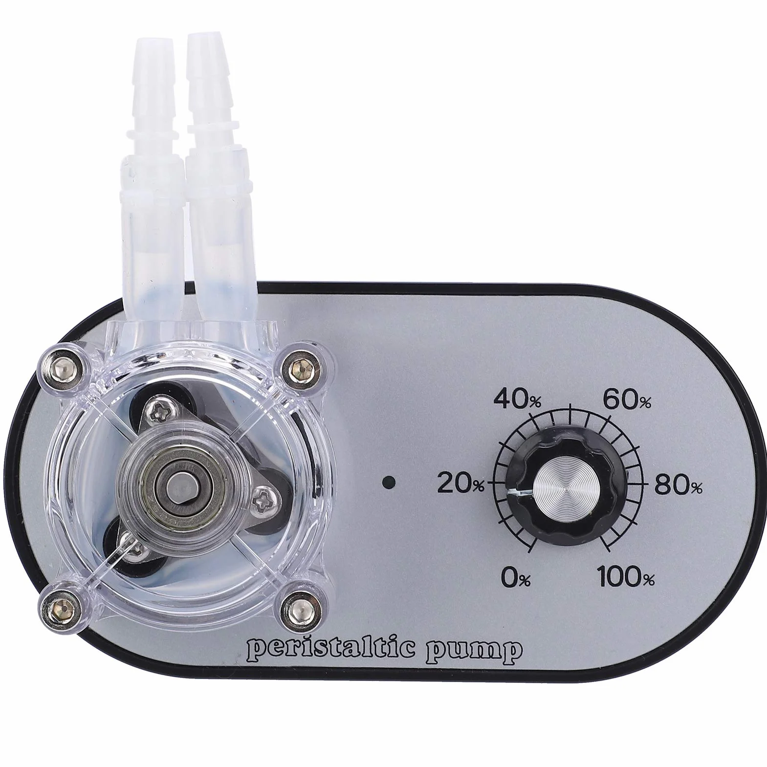 Eujgoov Pompa Peristaltica, Singola Testa Ad Alto Flusso per Esperimenti 114-500ml / Min AC100-240V(EU piug)