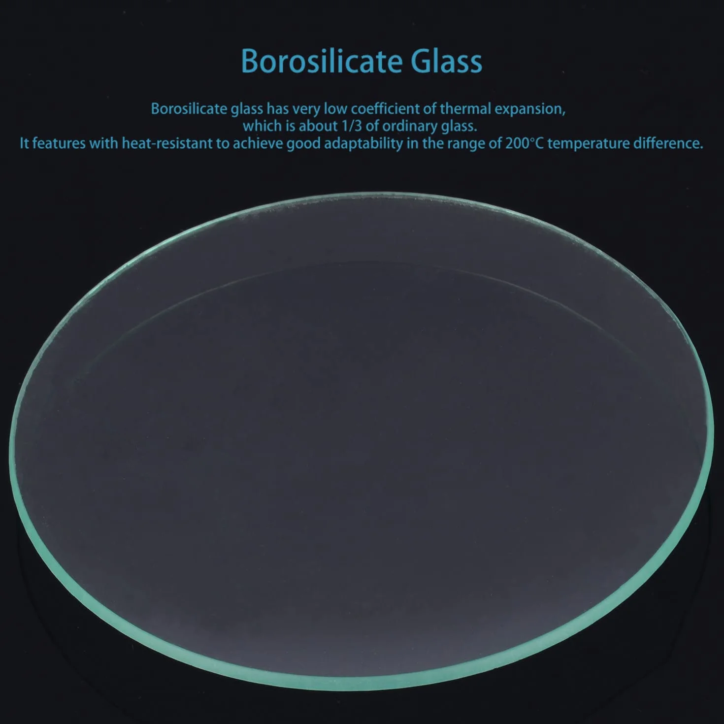 stonylab Bicchieri per Orologio da Laboratorio, 10PK Coperture in Vetro Borosilicato con Bordo Rettificato da 150 mm Oblato Rotondo, Copertura per Becher in Vetro per Evaporazione per Lab Scientifico