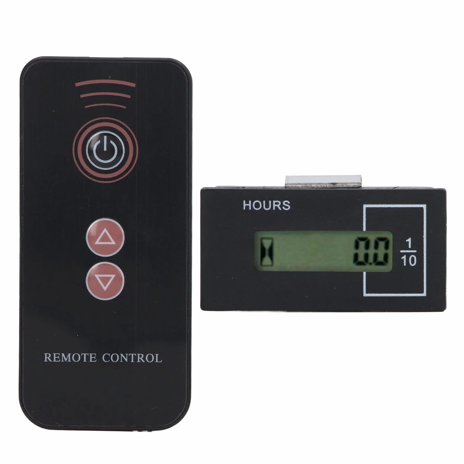 Wyświetlacz LCD Licznik Godzin 12V-36V 0-99999.9H Do Koparki Kato 9 Pin