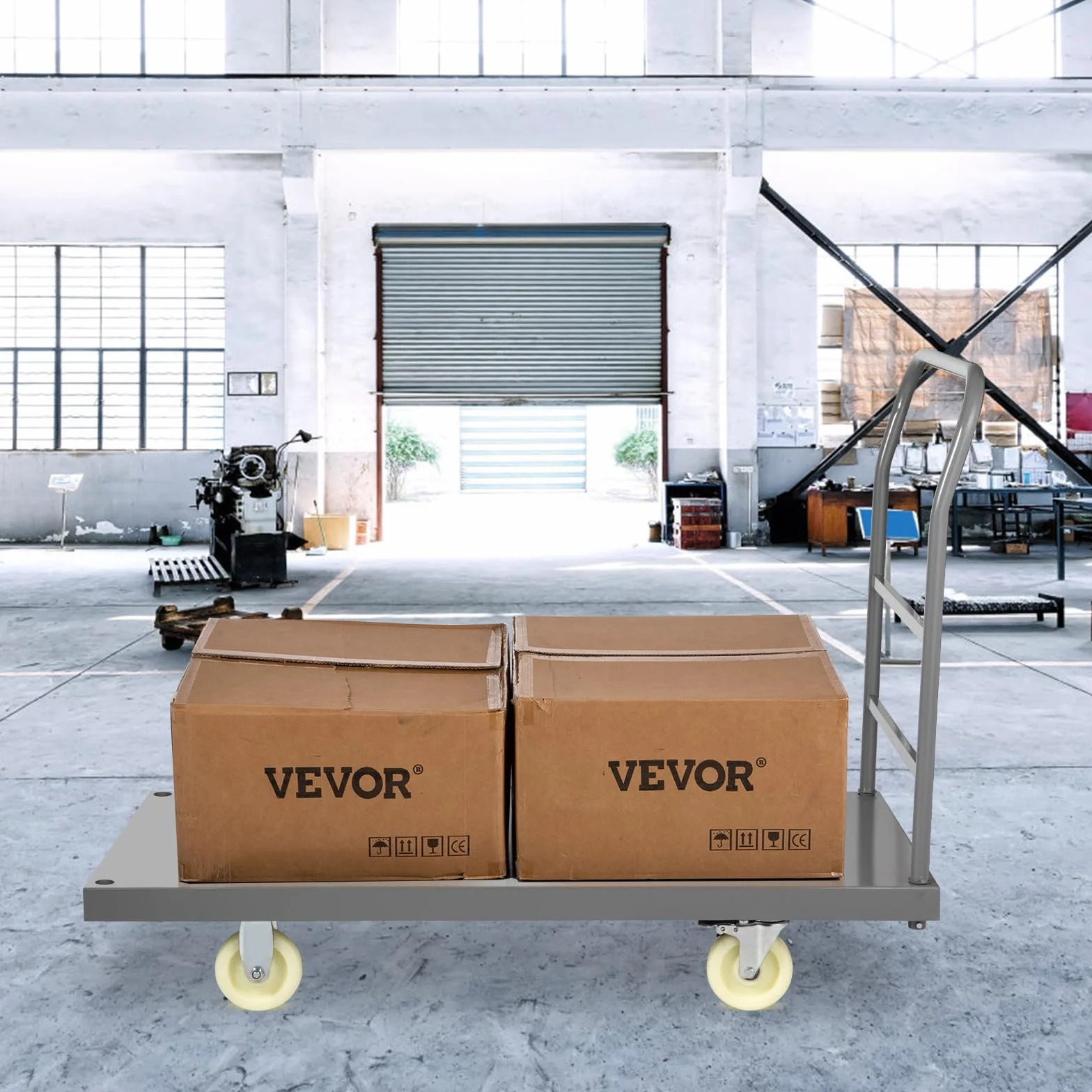 Carrello con Pianale