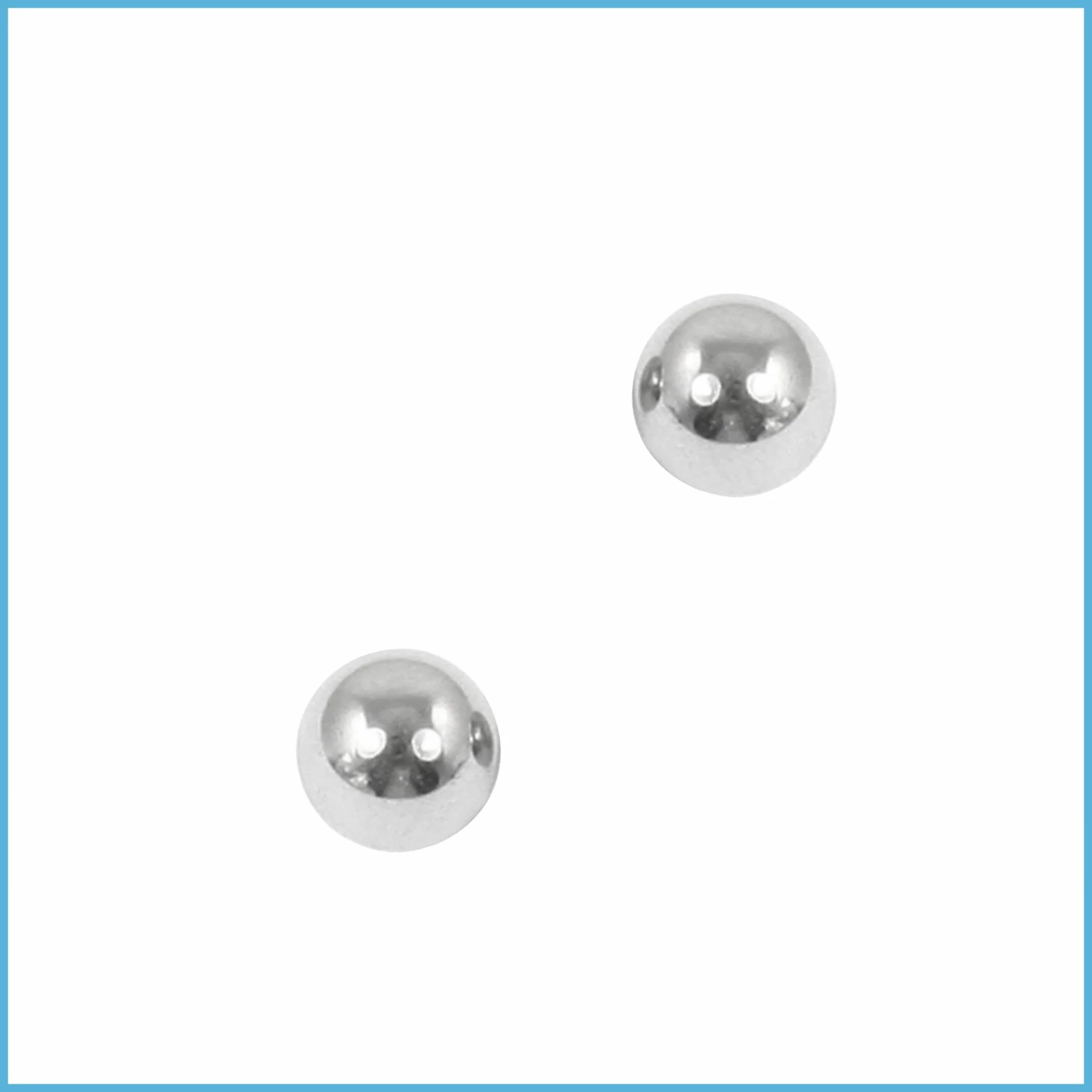 Sfere in Acciaio Inossidabile 5.5 mm 270 pezzi per Ruota Bicicletta Sostituzione