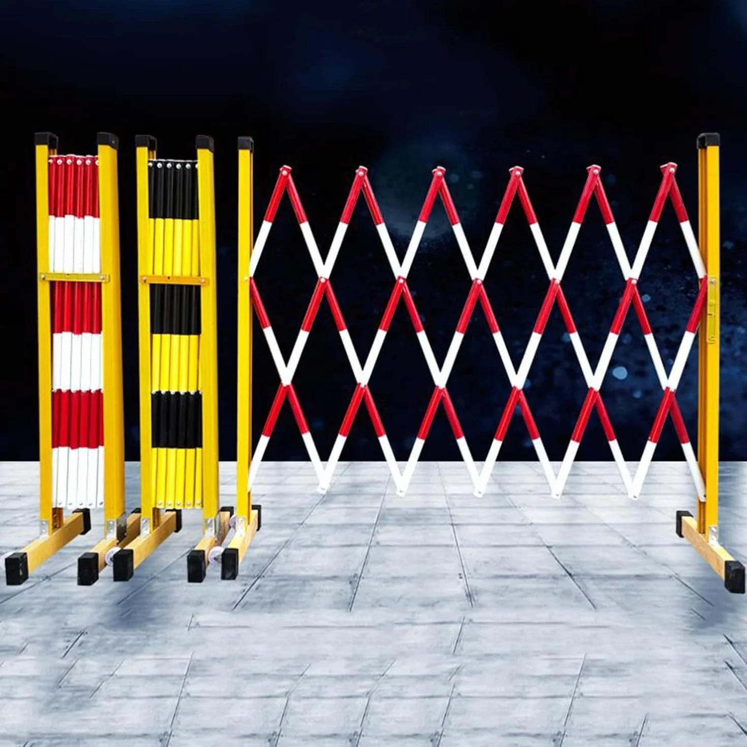 Barricata espandibile Le barriere retrattili (con rotelle) assicurano che tutte le aree pericolose o vietate siano transennate Recinzione stradale retrattile (Color : Rosso, Size : 1.2 * 4m)