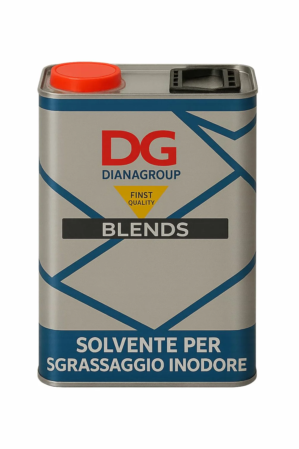Solvente Sgrassante Diana Group 5L - Solvente Sgrassante Inodore Professionale Alta Qualità