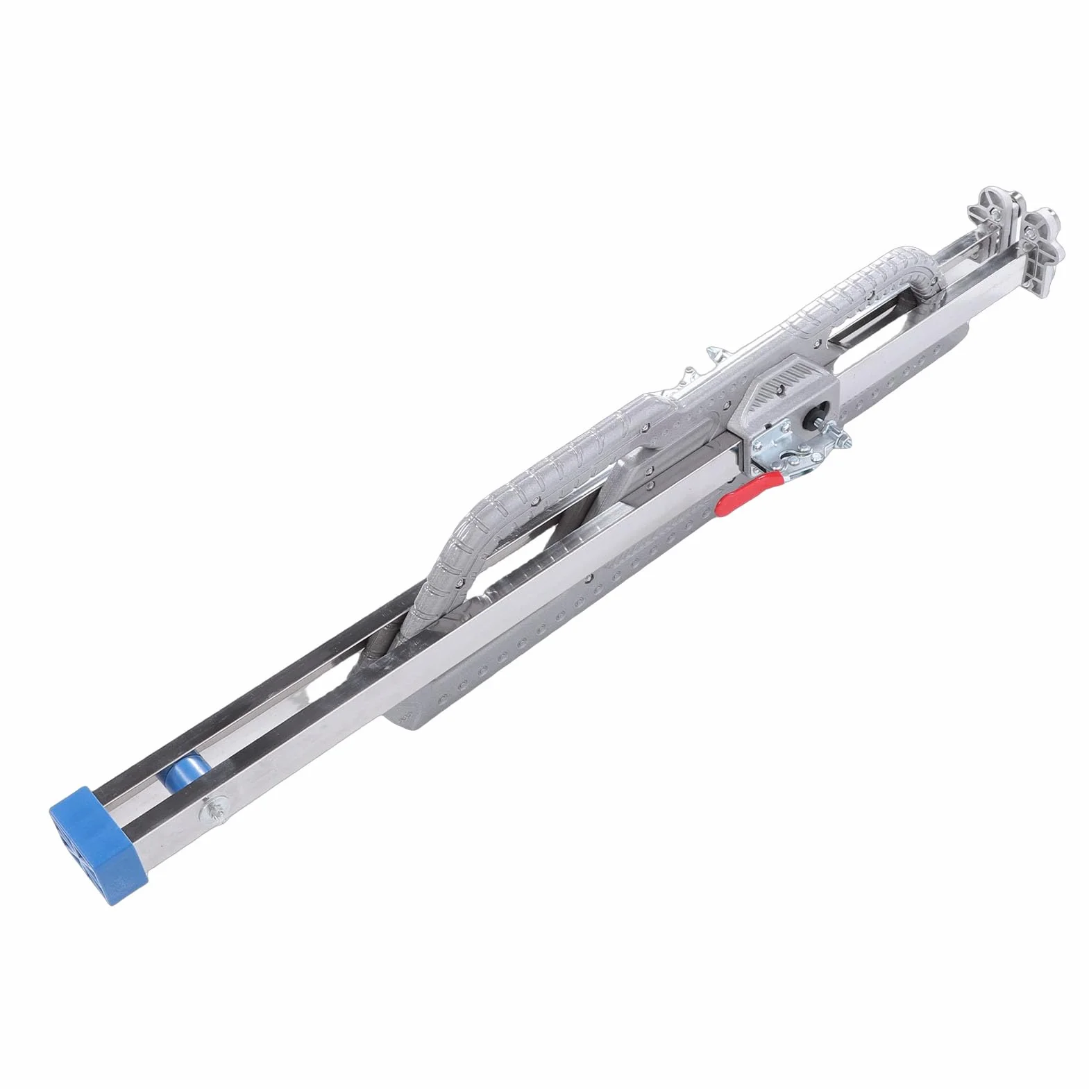 Taglierina per Cartongesso, Utensile da Taglio per Cartongesso in Lega di Alluminio con Doppi Posizionatori Fissi e Design Pieghevole, per un Taglio Preciso e Stabile