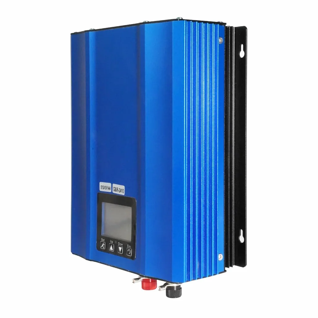 Inverter da 1000 W con limitazione di potenza, con pannello LCD, corrente DC da 26-45 V, energia solare in entrata da AC 230, energia in uscita da 24-36 V di onda sinusoidale pura