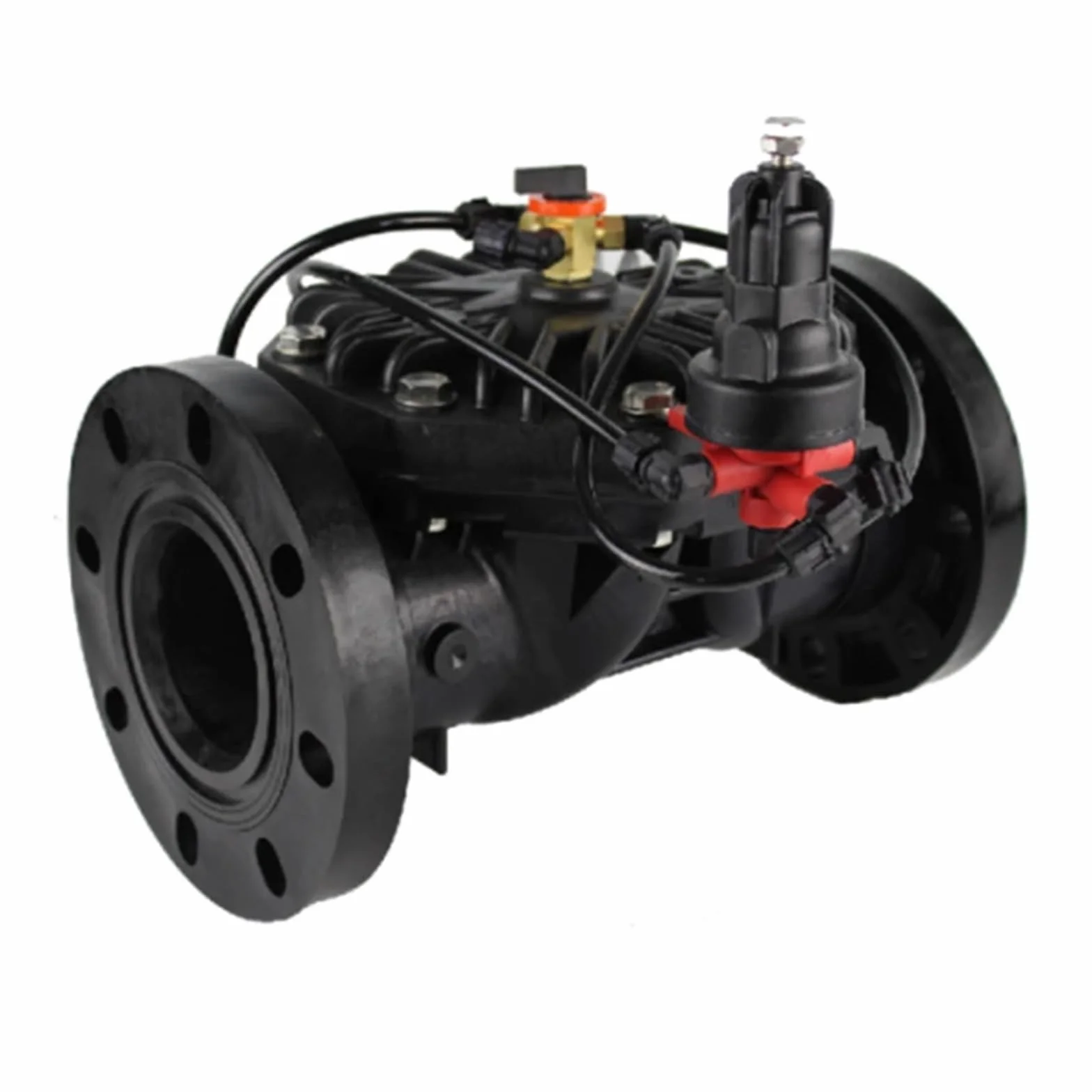 Valvola di irrigazione principale ad apertura manuale da 4" for sistema agricolo, valvole controllo idrauliche, elettrovalvola 24 V