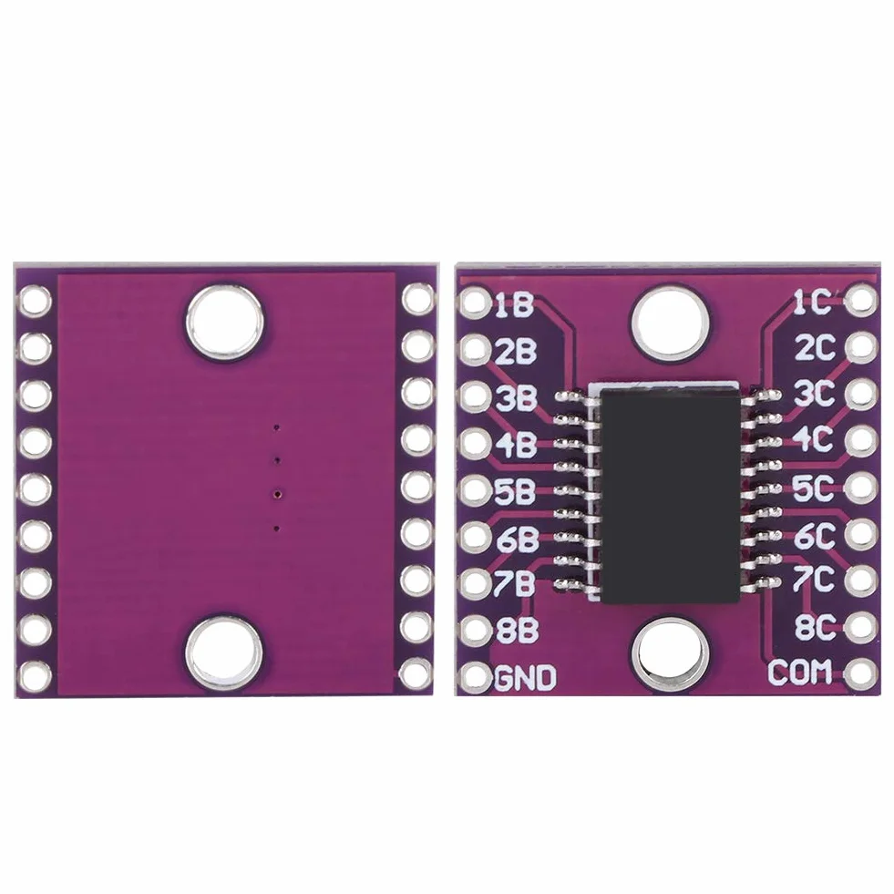 2 Pezzi Modulo ULN2803A Driver Relè Transistor Darlington Tensione Ingresso DC30V 50V 500mA Accessori Elettrici Industriali