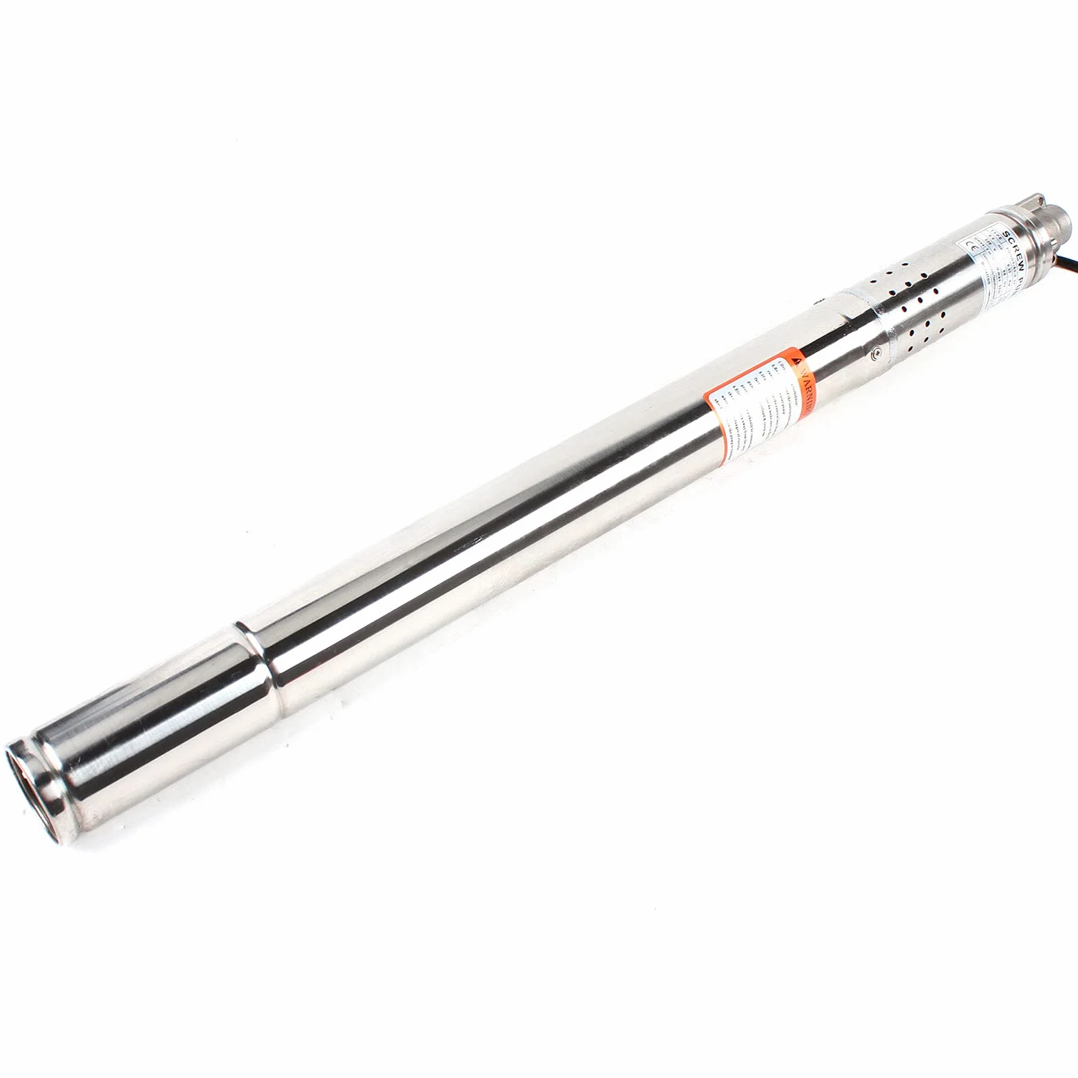 Pompa per pozzo profondo 2 pollici Pompa per fontana Max. portata 1000 l/h, 350W Pompa sommersa Max. altezza di sollevamento 55 m Pompa sommersa con cavo da 15 m Pompa in acciaio inossidabile
