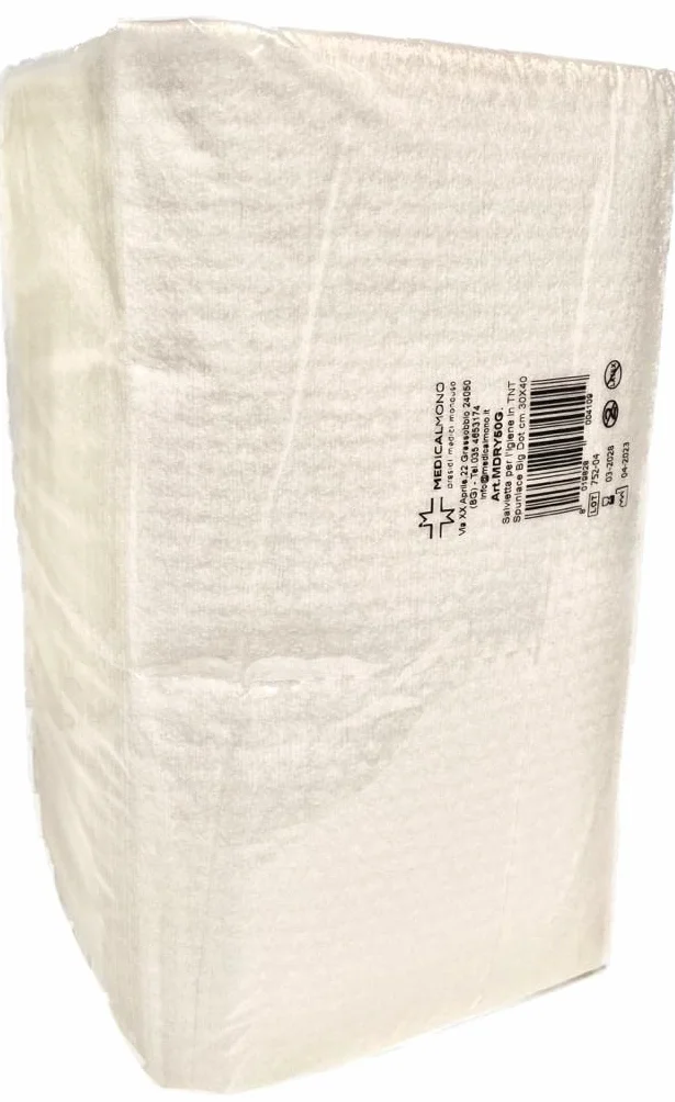 MEDICALMONO 100 Panni TNT LavaPaziente Dry Paper monouso