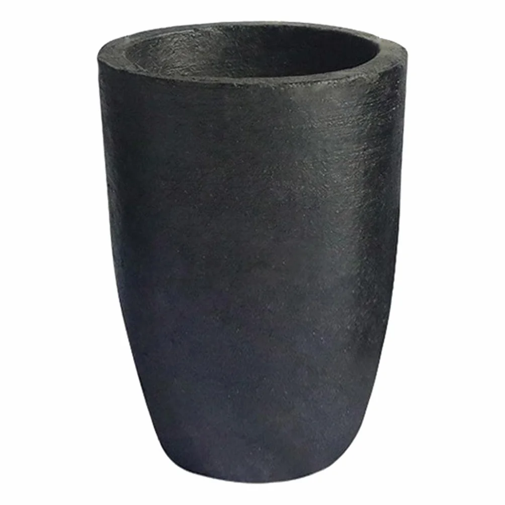 Mini crogiolo in grafite per fusione fusione, raffinazione DiaxH 128x145mm Dia x H 128x145mm