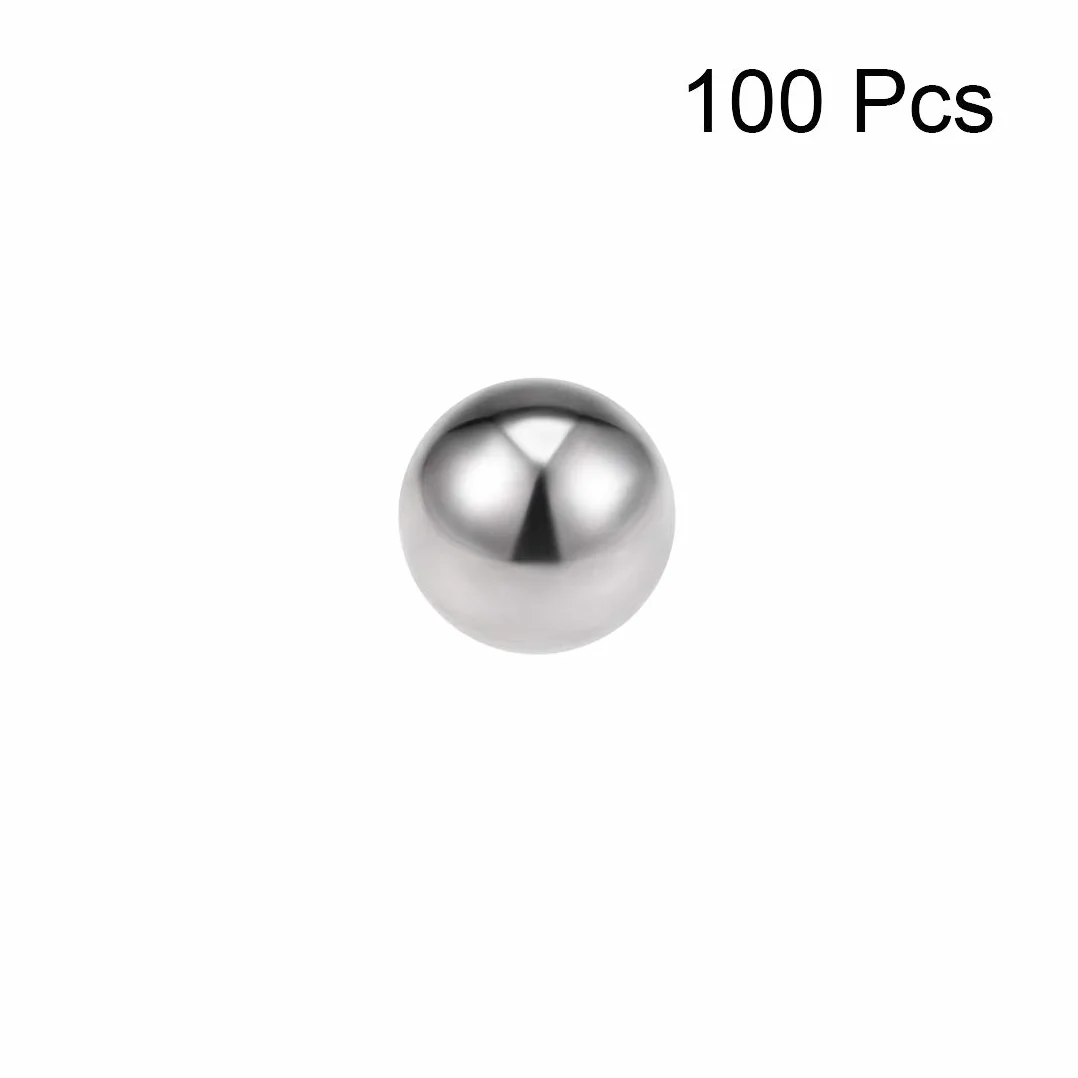 PATIKIL 3/32" Precision Sfere Acciaio Inox 440C G25 Cuscinetto Sfere Metalliche 100pz