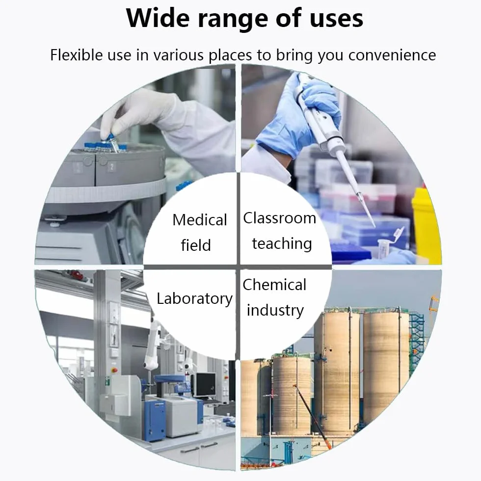 Provetta per Prelievo Di Sangue, Provetta per Prelievo Di Sangue Da 0,5/1/3 Ml, 1 Confezione Da 100, Provetta in Plastica Monouso, Provetta Anticoagulante Edtak2, Per Laboratori,0.5ml
