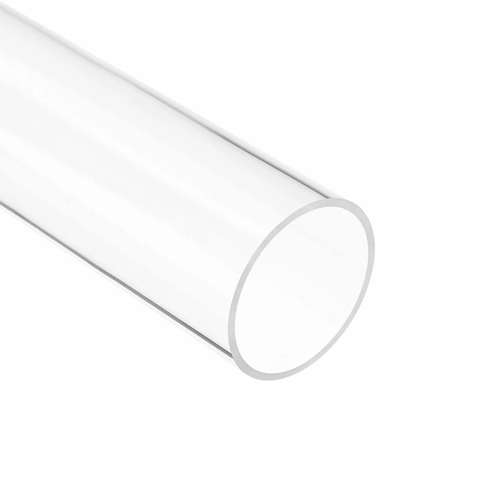 Tubo acrilico trasparente rigido rotondo tubo 31 mm ID 35 mm OD 305 mm per lampade e lanterne, sistema di raffreddamento ad acqua