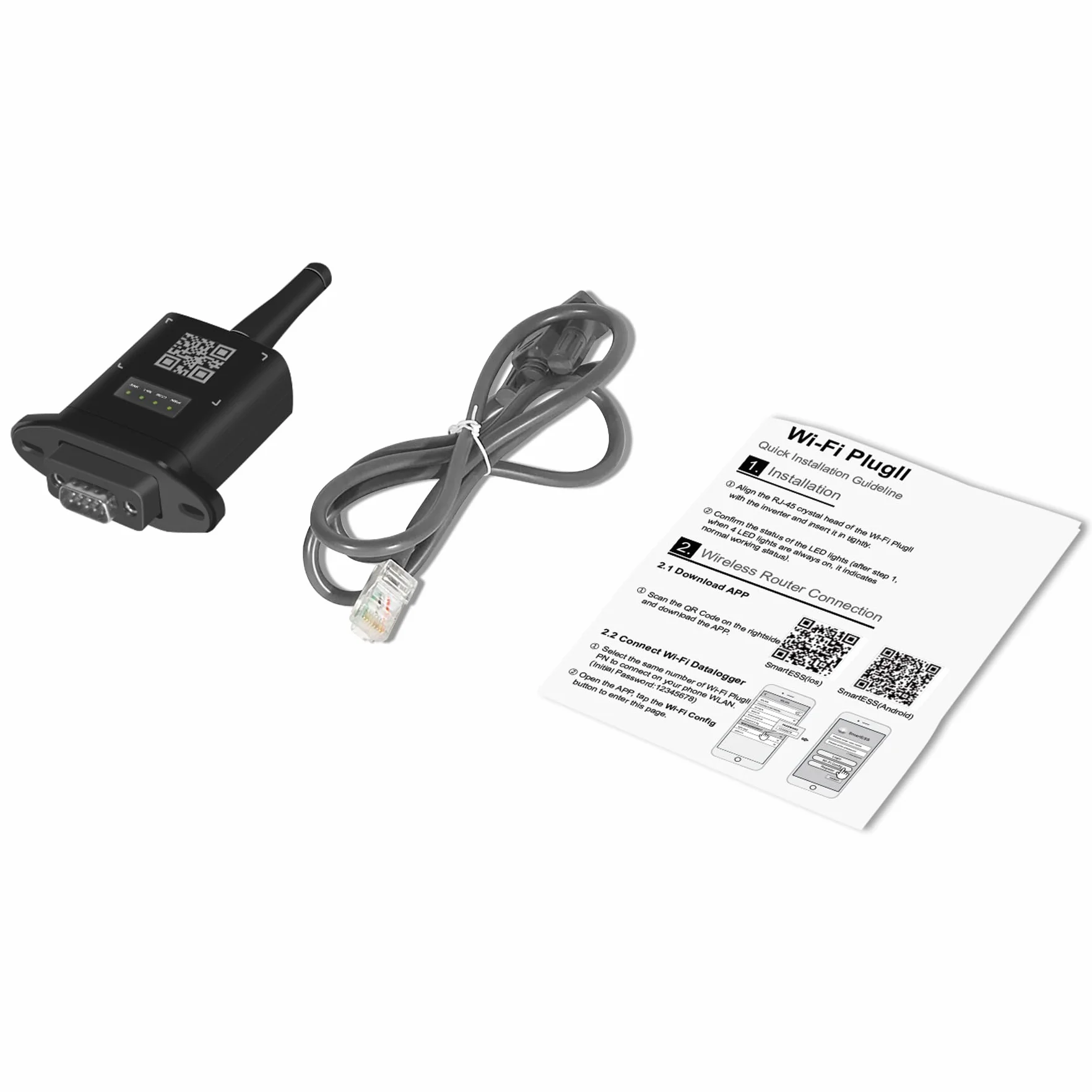 Modulo WiFi Solar Hybrid Inverter Modulo stabile di monitoraggio wireless e controllo remoto
