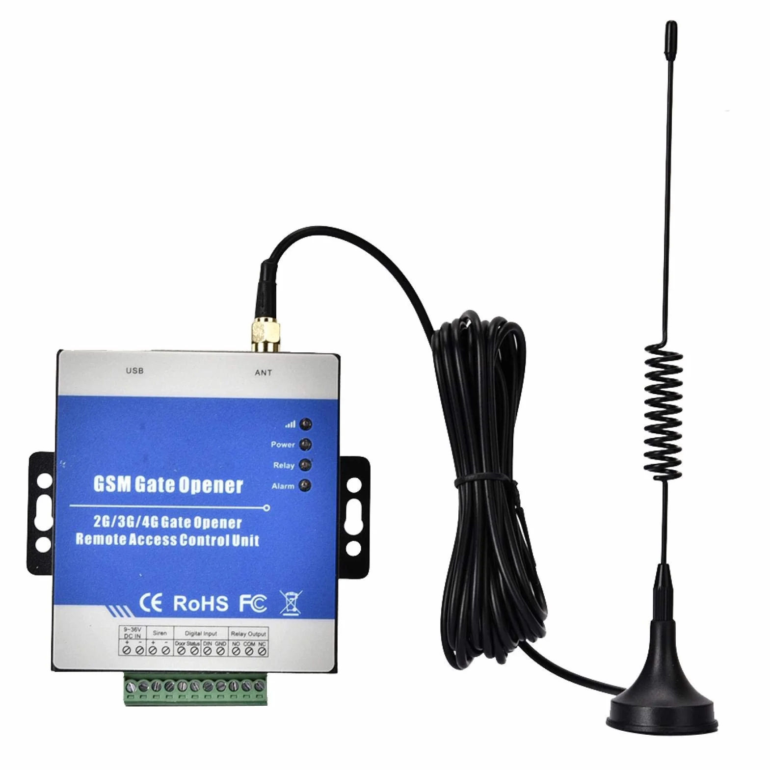 Telecomando per Porta Controller di Accesso per apriporta RTU5025 apricancello gsm con sim per(European Standard (100 240v)) Matériel pour Portes de Garage